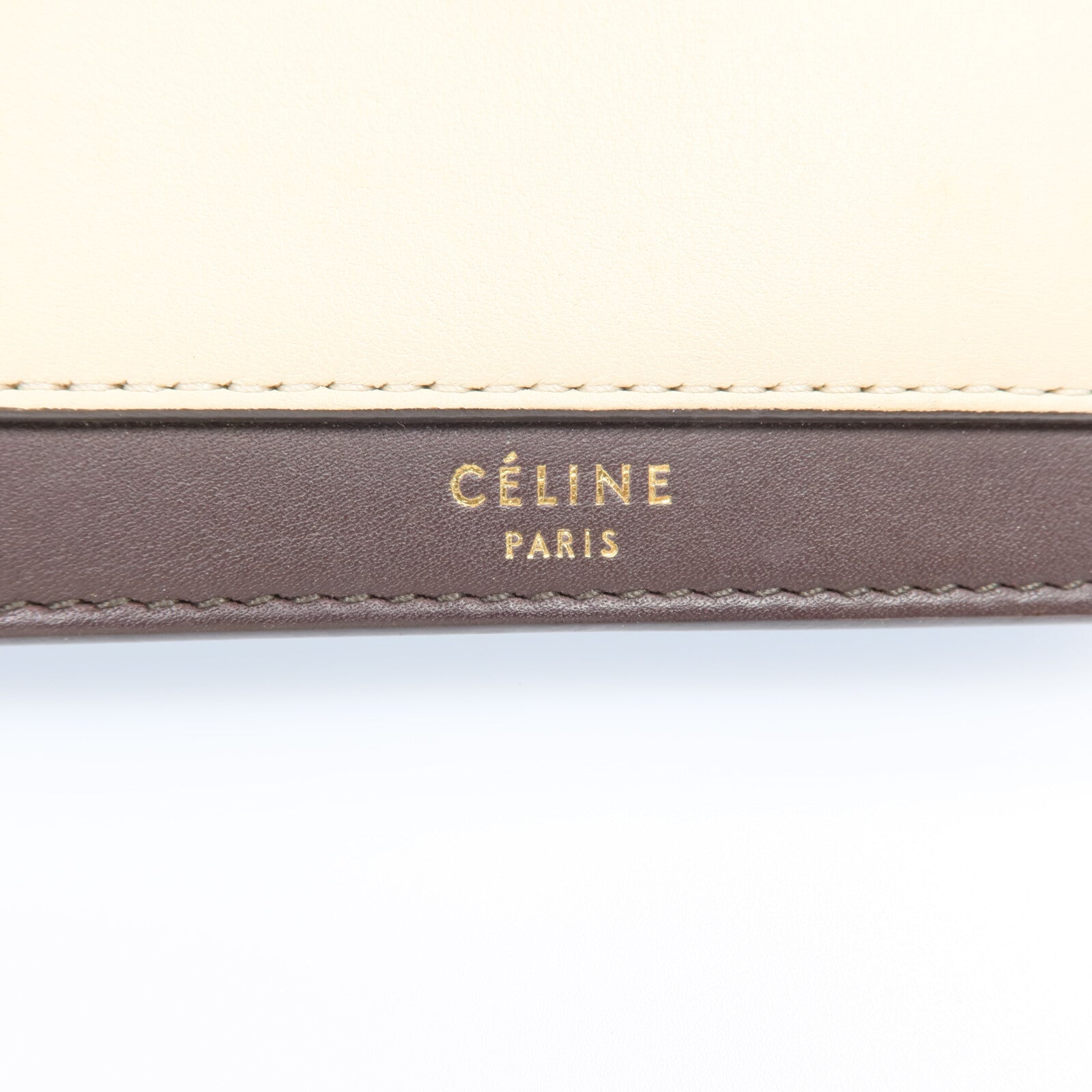 CELINE 【激減優惠】牛皮皮革Card Case金扣卡片套