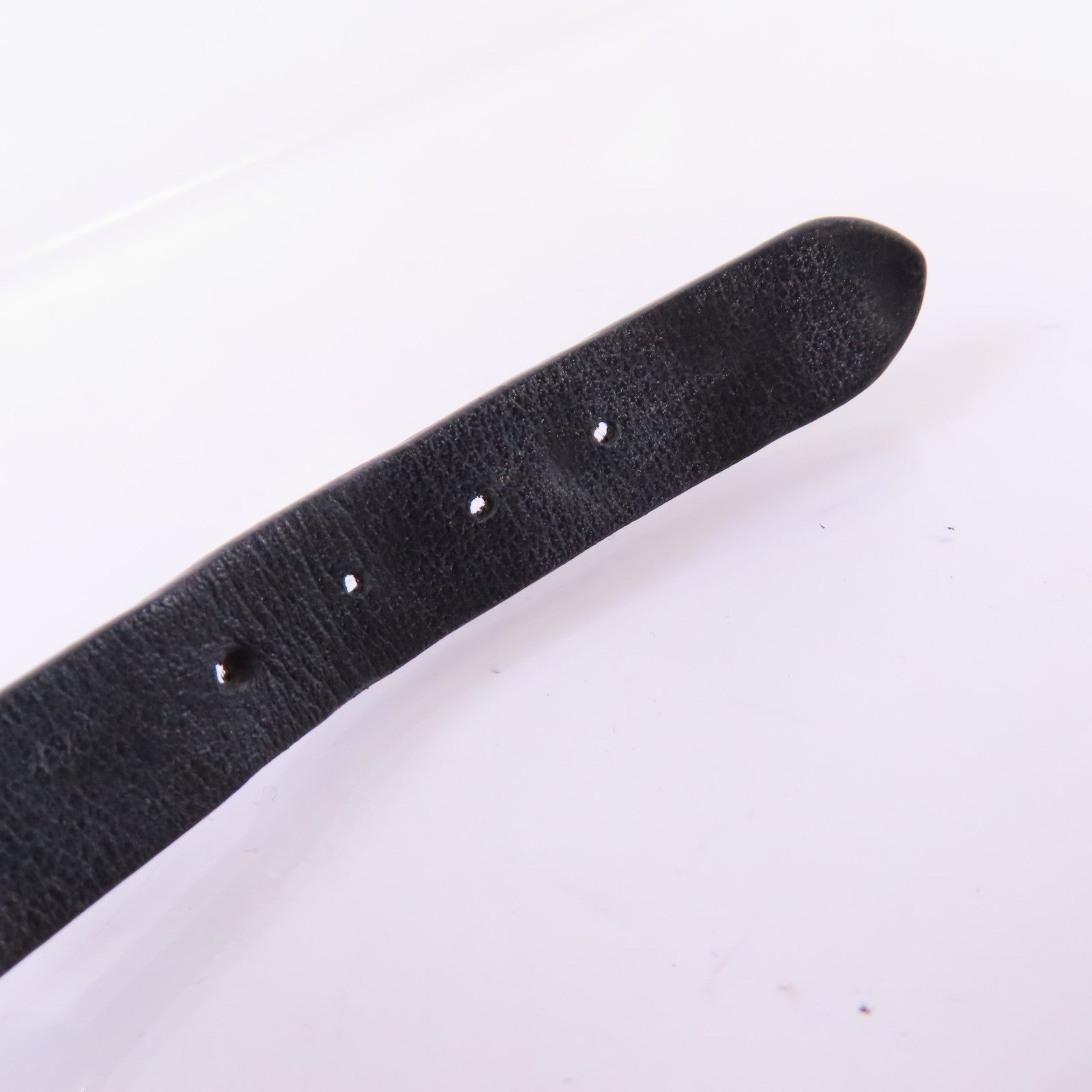 Valentino GHW Rockstud Leather Bracelet Metal Calfskin Black