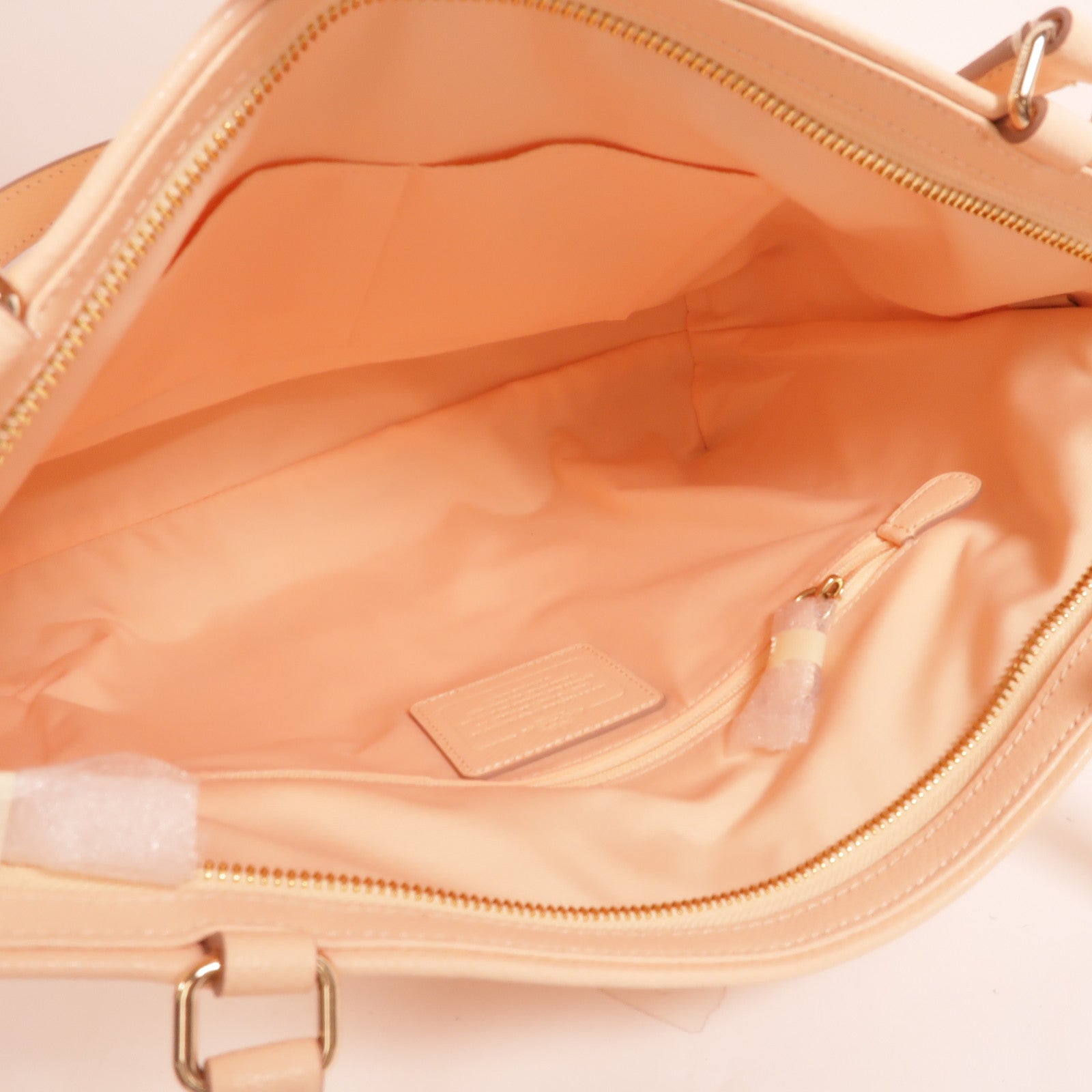 COACH 牛皮皮革2 Way Shoulder手挽肩背兩用袋