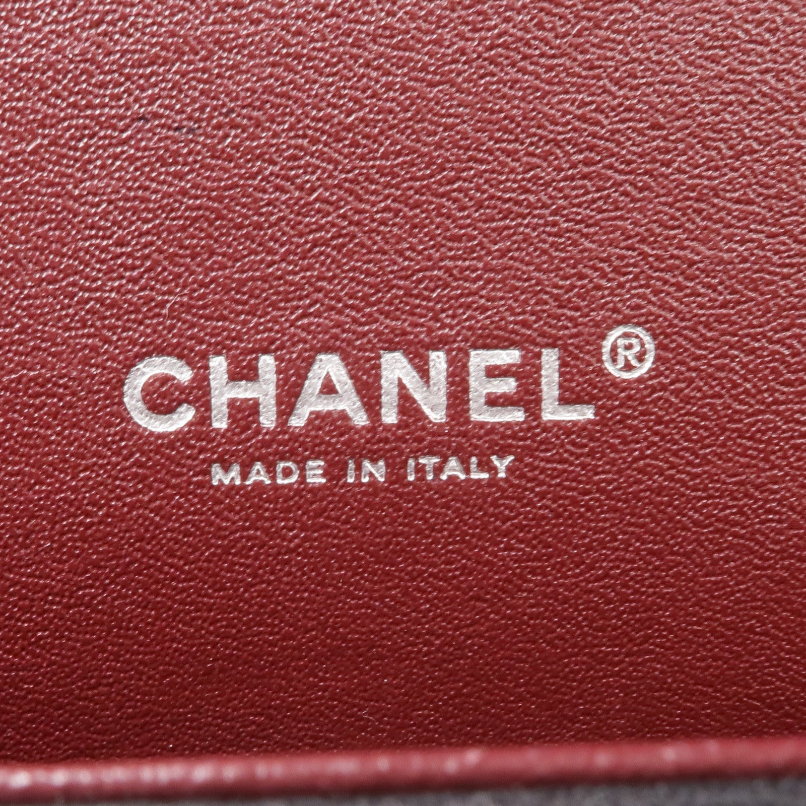 CHANEL 羊皮皮革Maxi Classic銀扣鏈帶肩背袋