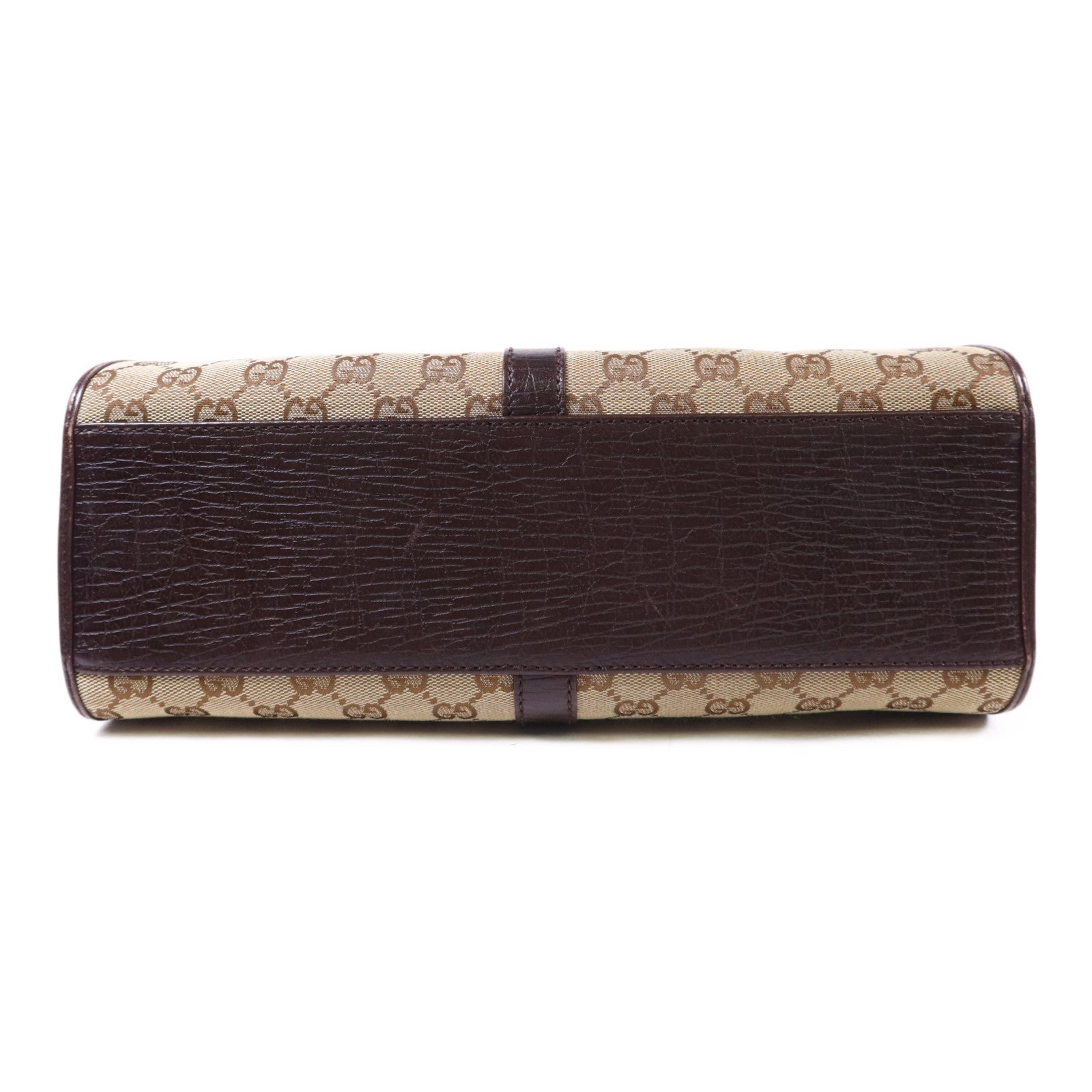 GUCCI 帆布Jackie銀扣肩背袋