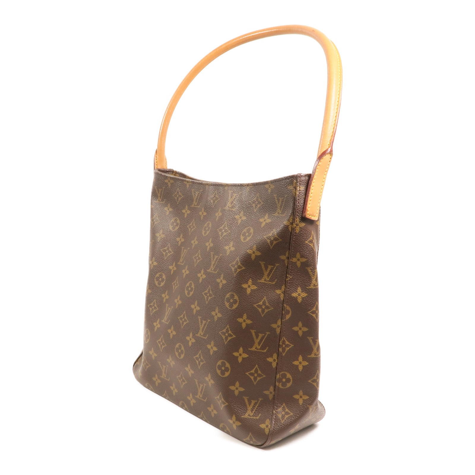 LOUIS VUITTON Monogram Looping GM金扣肩背袋