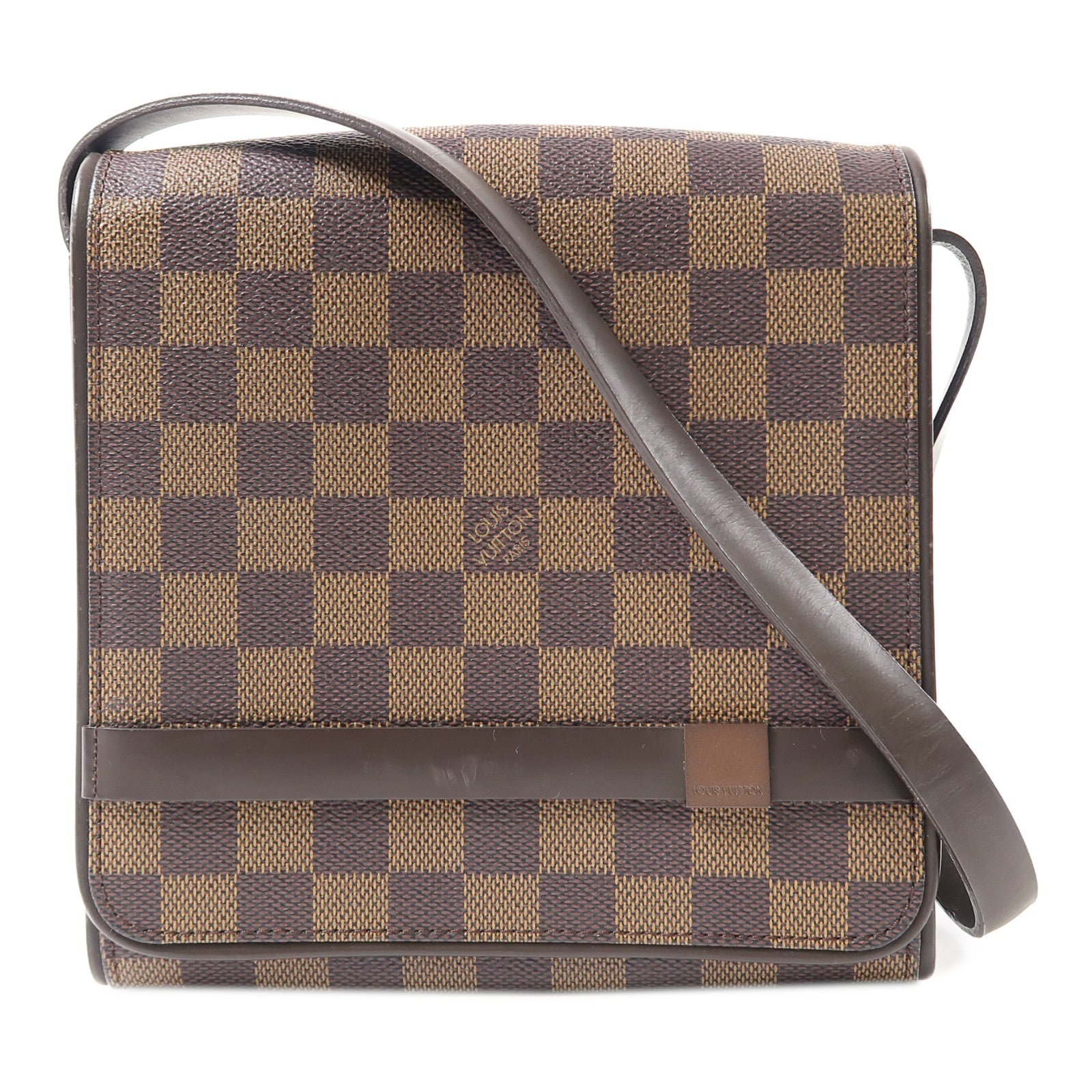 LOUIS VUITTON Damier Ebene Tribeca Mini肩背袋啡色