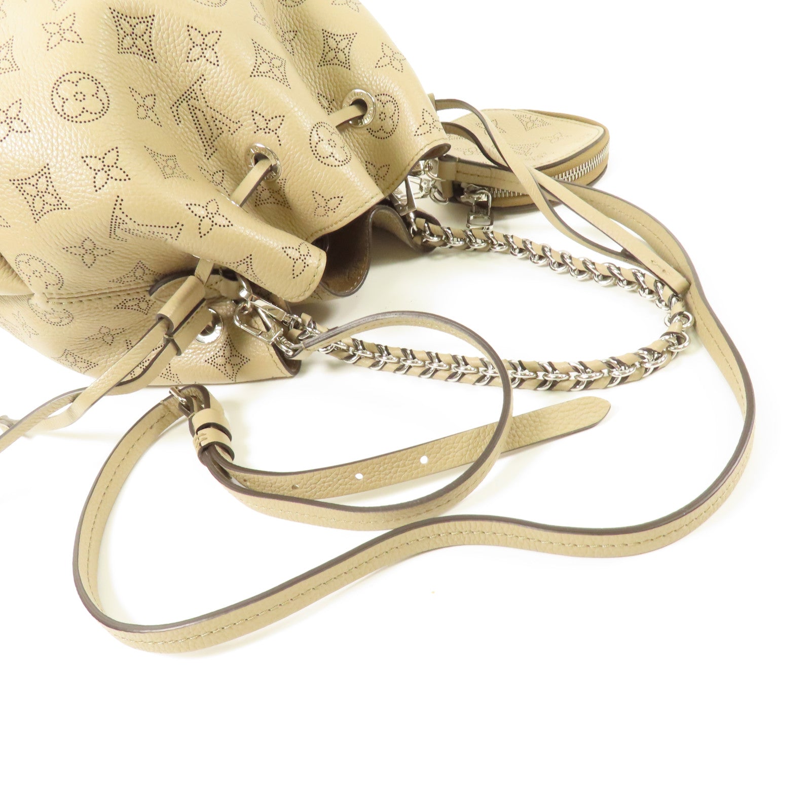 LOUIS VUITTON SHW Bella 2Way Chain Shoulder Handbag Calfskin Leather M57201