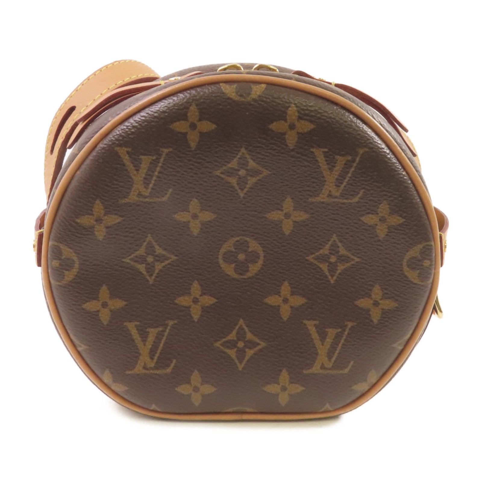 LOUIS VUITTON Monogram Boite Chapeau Souple Shoulder Bag金扣肩背袋啡色
