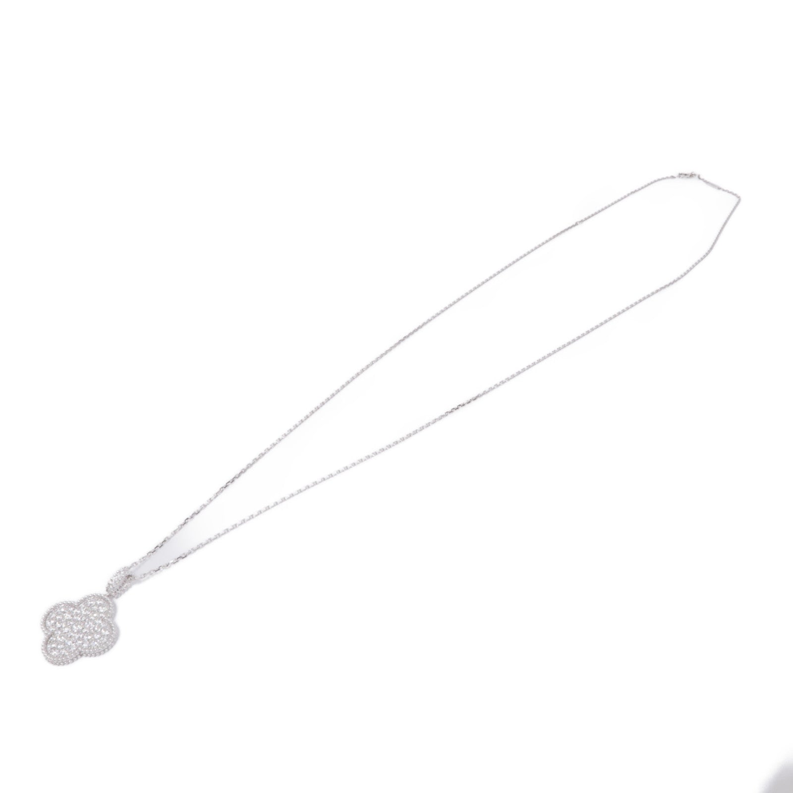 Van Cleef & Arpels 【激減優惠】18K白金Diamond Necklace項鍊