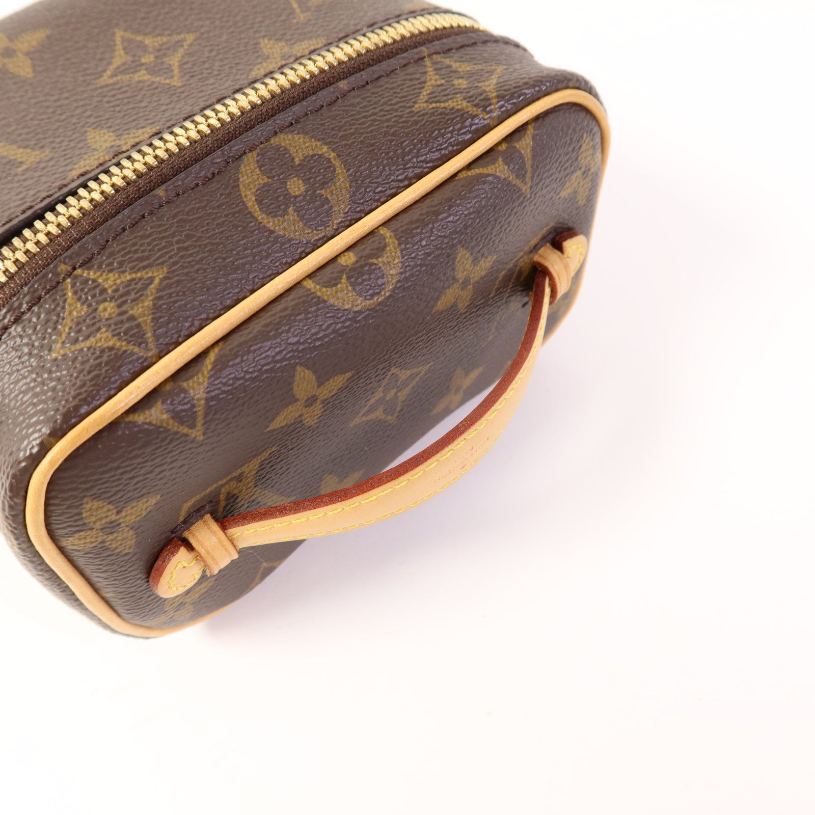 LOUIS VUITTON Monogram Nice Nano金扣化妝袋