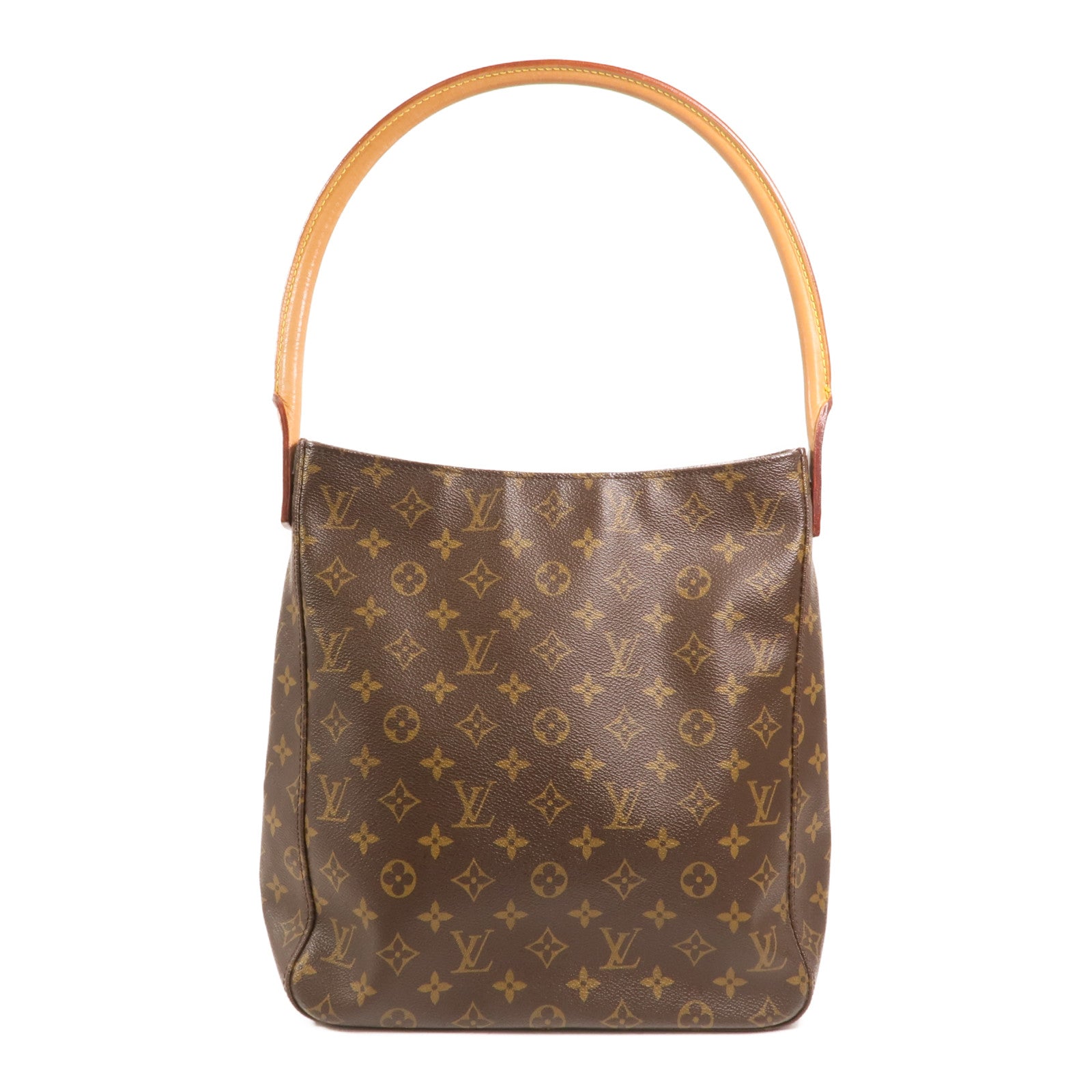 LOUIS VUITTON Monogram Looping GM金扣肩背袋