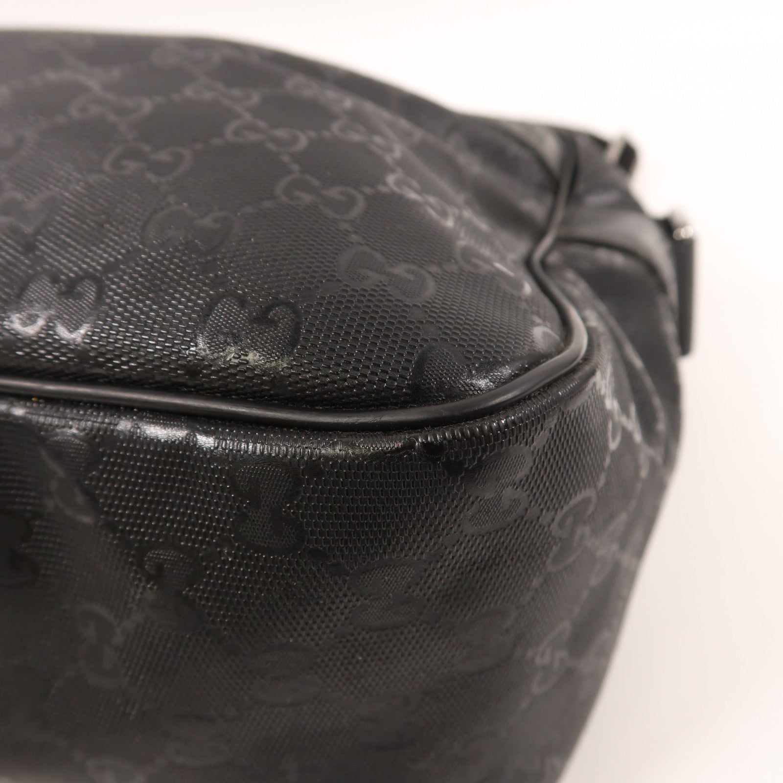 GUCCI 塗層帆布Shoulder Bag肩背袋