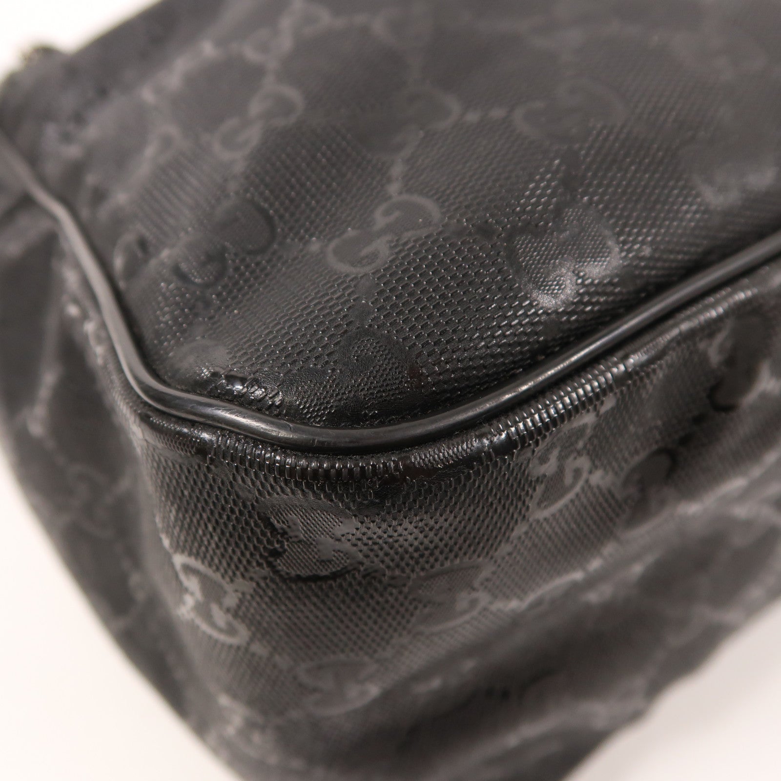 GUCCI 塗層帆布Shoulder Bag肩背袋