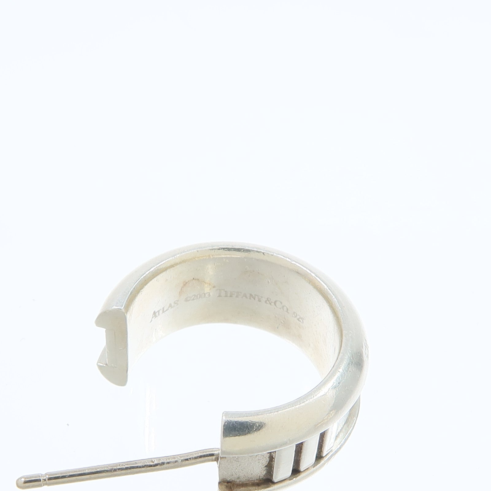 TIFFANY＆CO 925純銀Atlas Earrings耳環