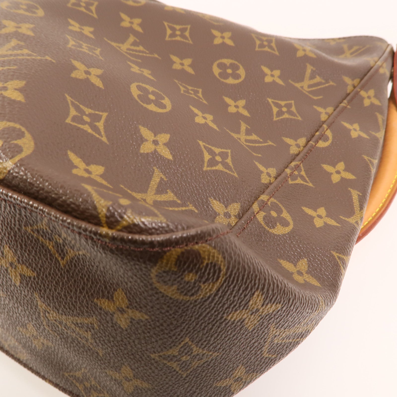 LOUIS VUITTON Monogram Looping GM金扣肩背袋