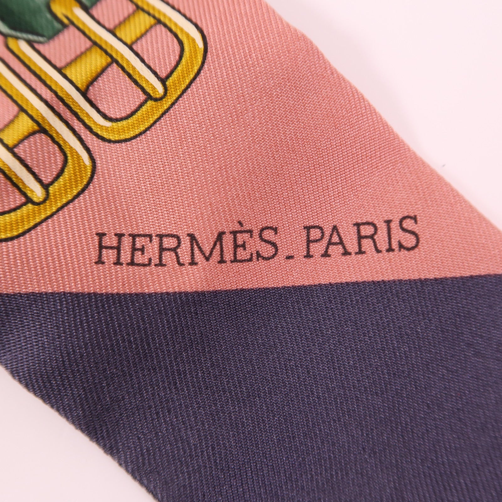 HERMES 絲質Twilly絲巾