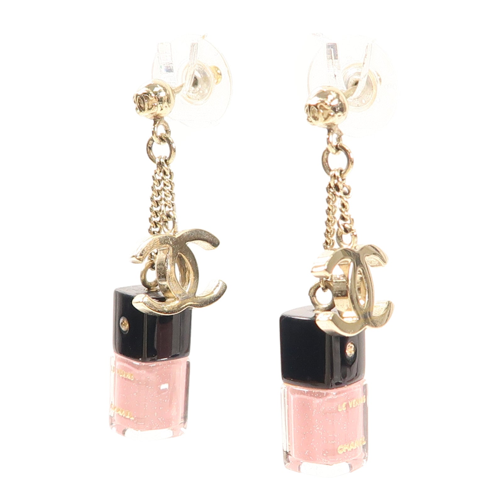 CHANEL PVC/金屬Earrings耳環