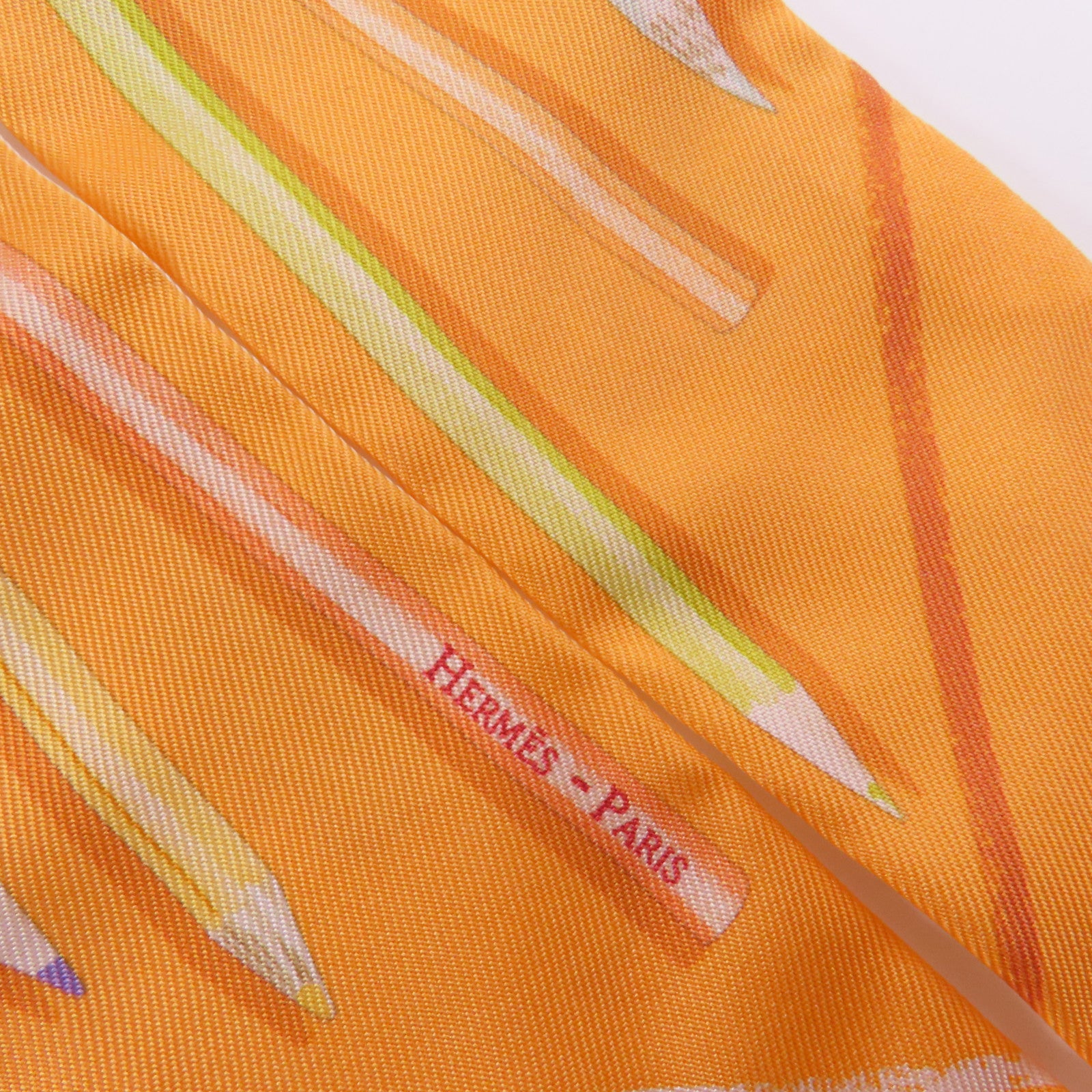 HERMES 絲質Twilly絲巾