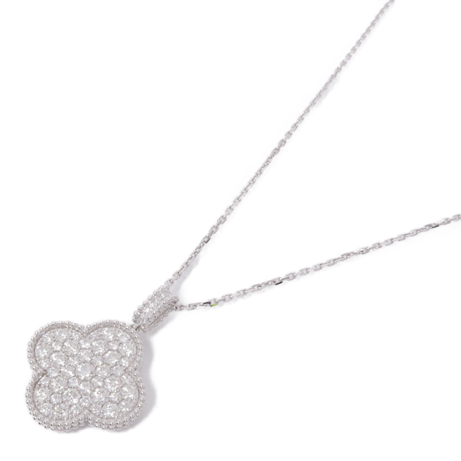 Van Cleef & Arpels 【激減優惠】18K白金Diamond Necklace項鍊