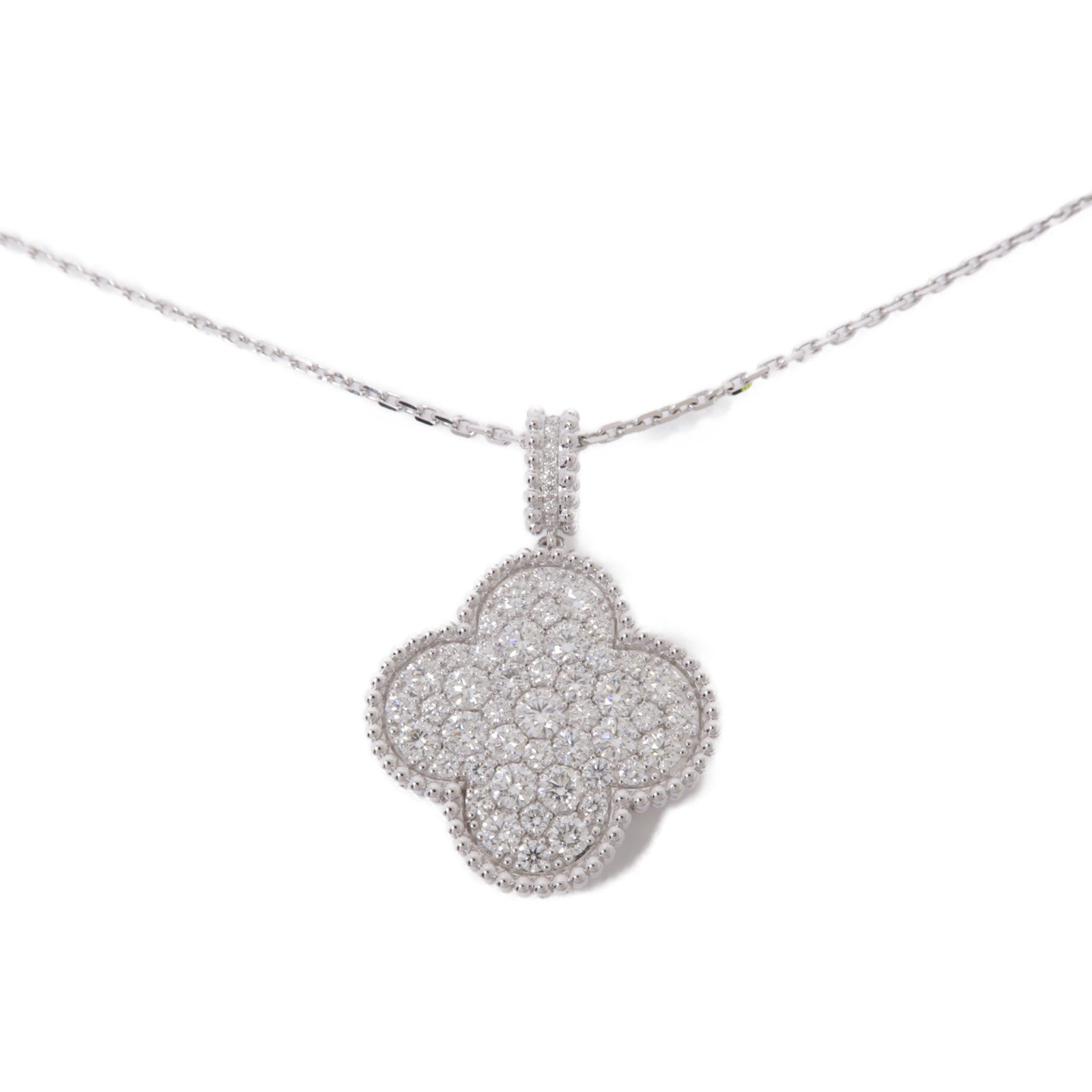 Van Cleef & Arpels 【激減優惠】18K白金Diamond Necklace項鍊