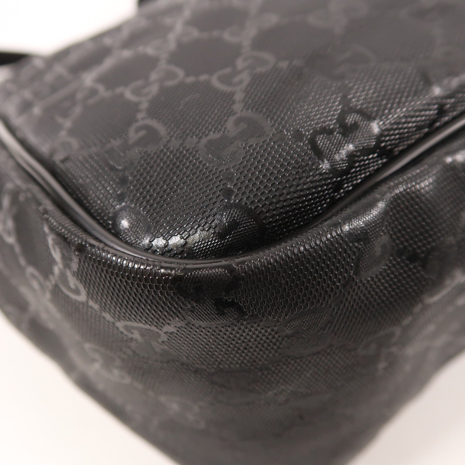 GUCCI 塗層帆布Shoulder Bag肩背袋