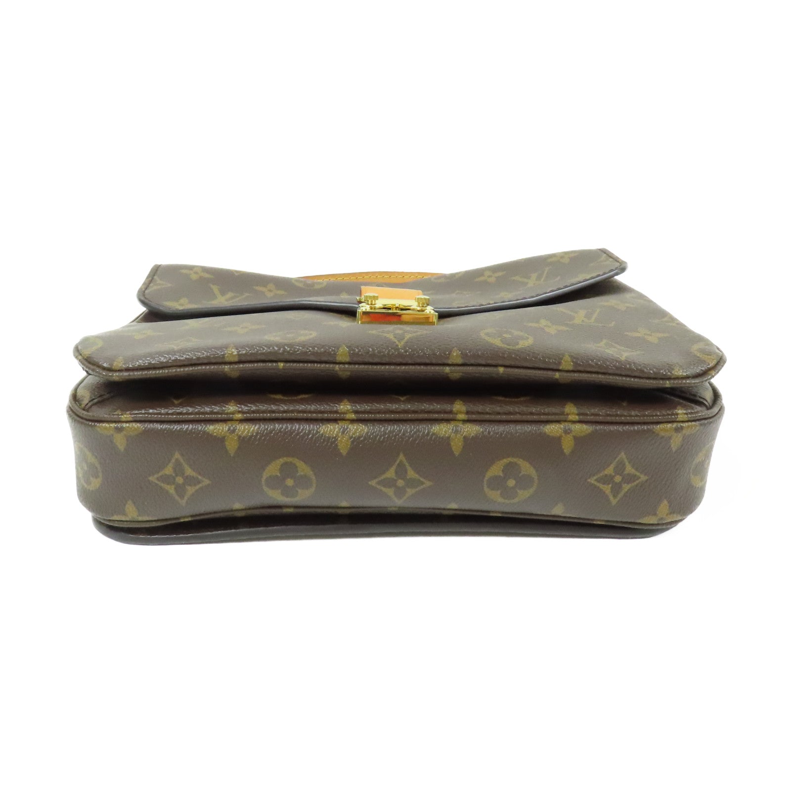 LOUIS VUITTON LV GHW Pochette Metis MM 2 Way Bag M44875 Monogram Brown