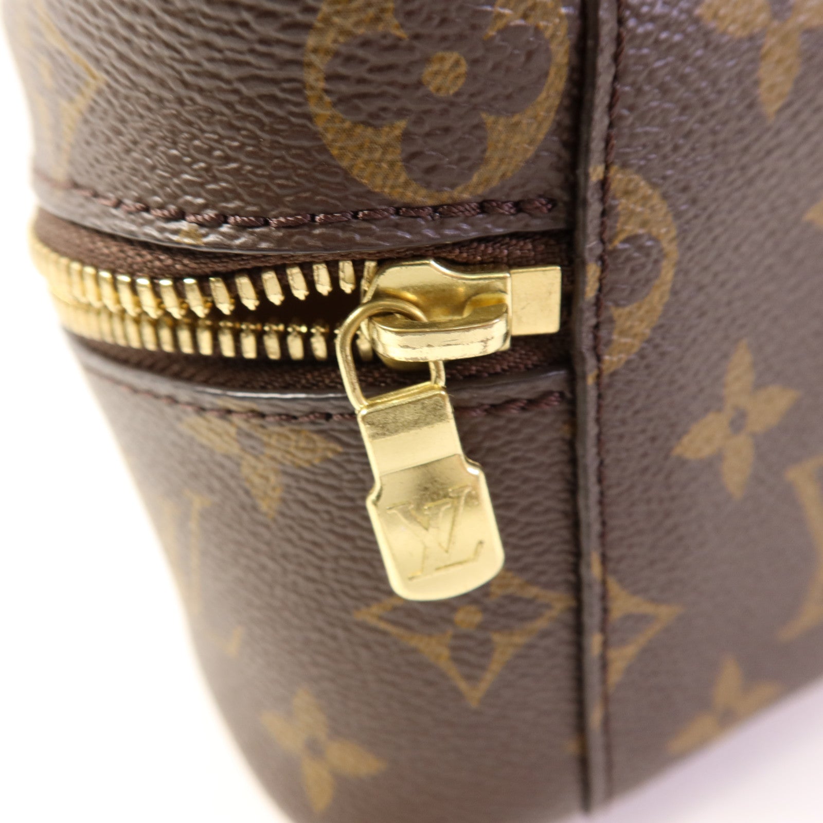 LOUIS VUITTON Monogram Nice Nano金扣化妝袋