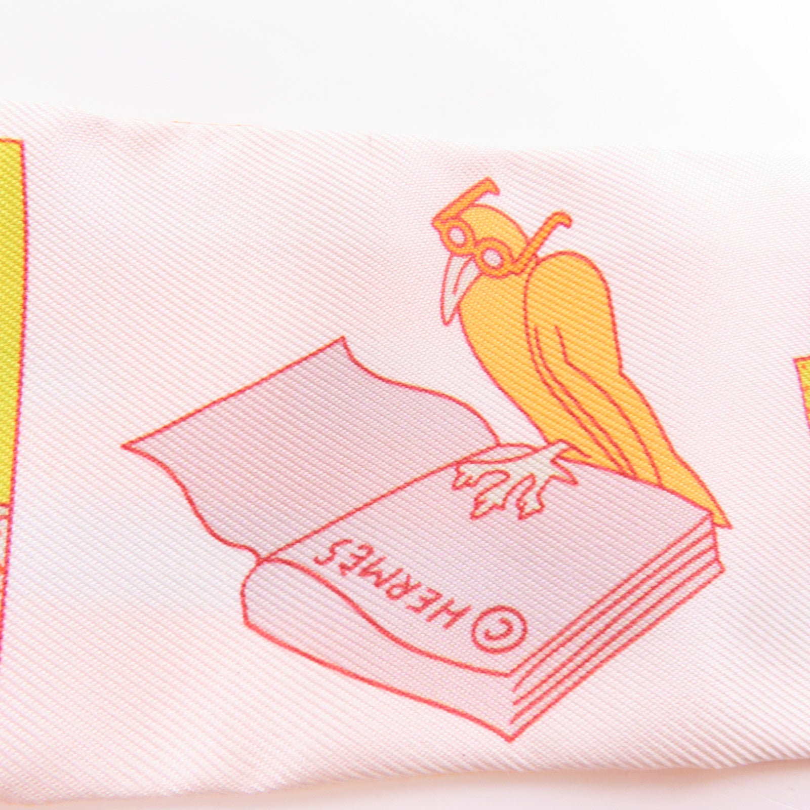 HERMES 絲質Twilly絲巾