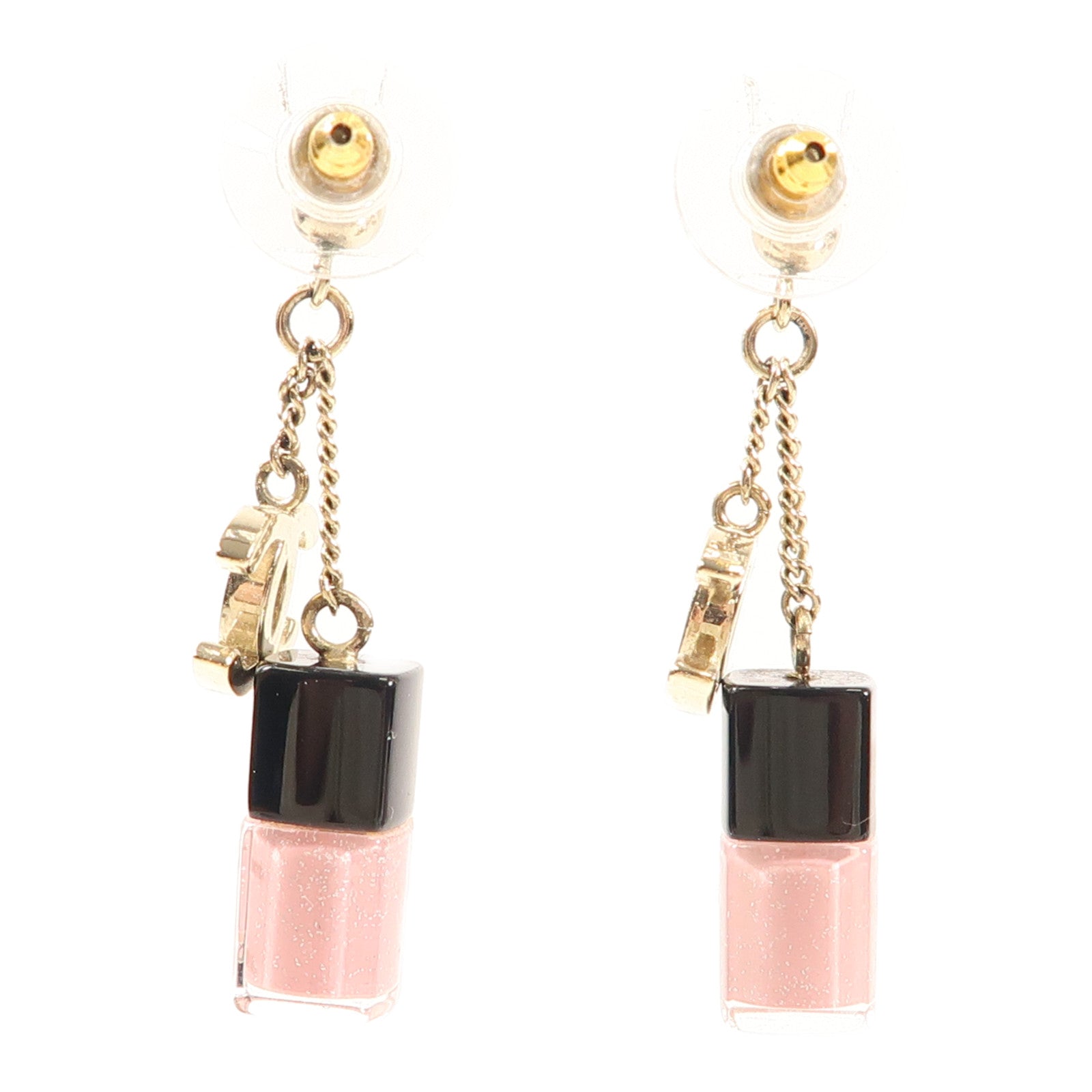 CHANEL PVC/金屬Earrings耳環