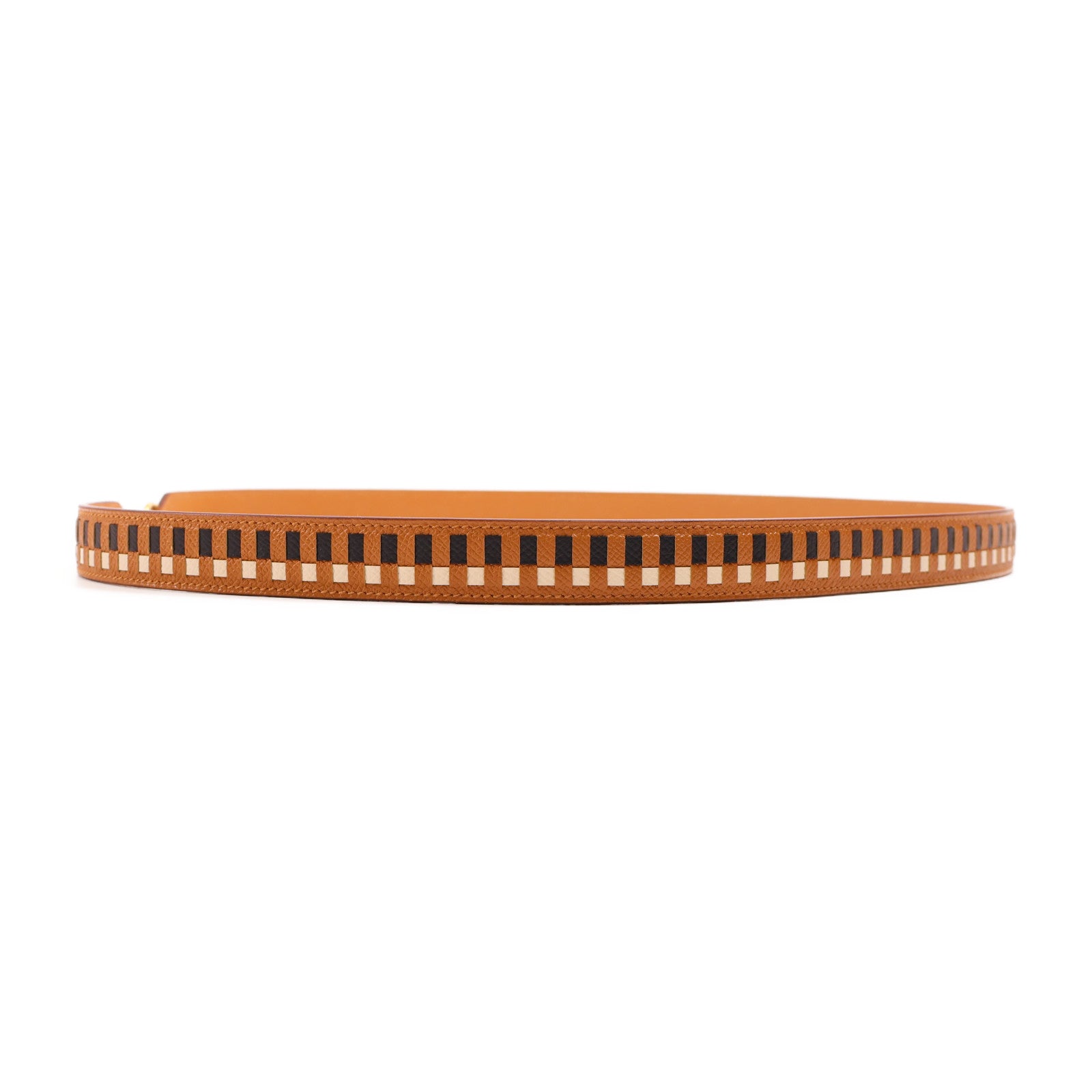 HERMES 皮革Shoulder Strap金扣肩帶