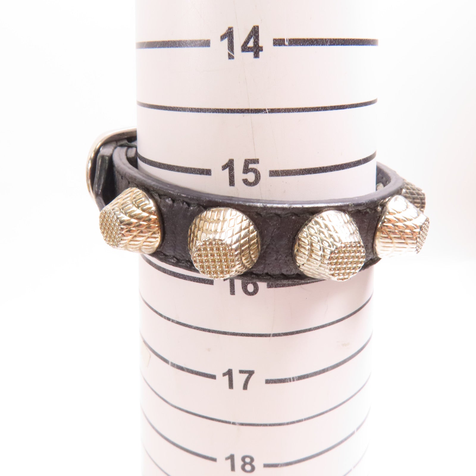 BALENCIAGA 牛皮皮革/金屬Bracelet手帶