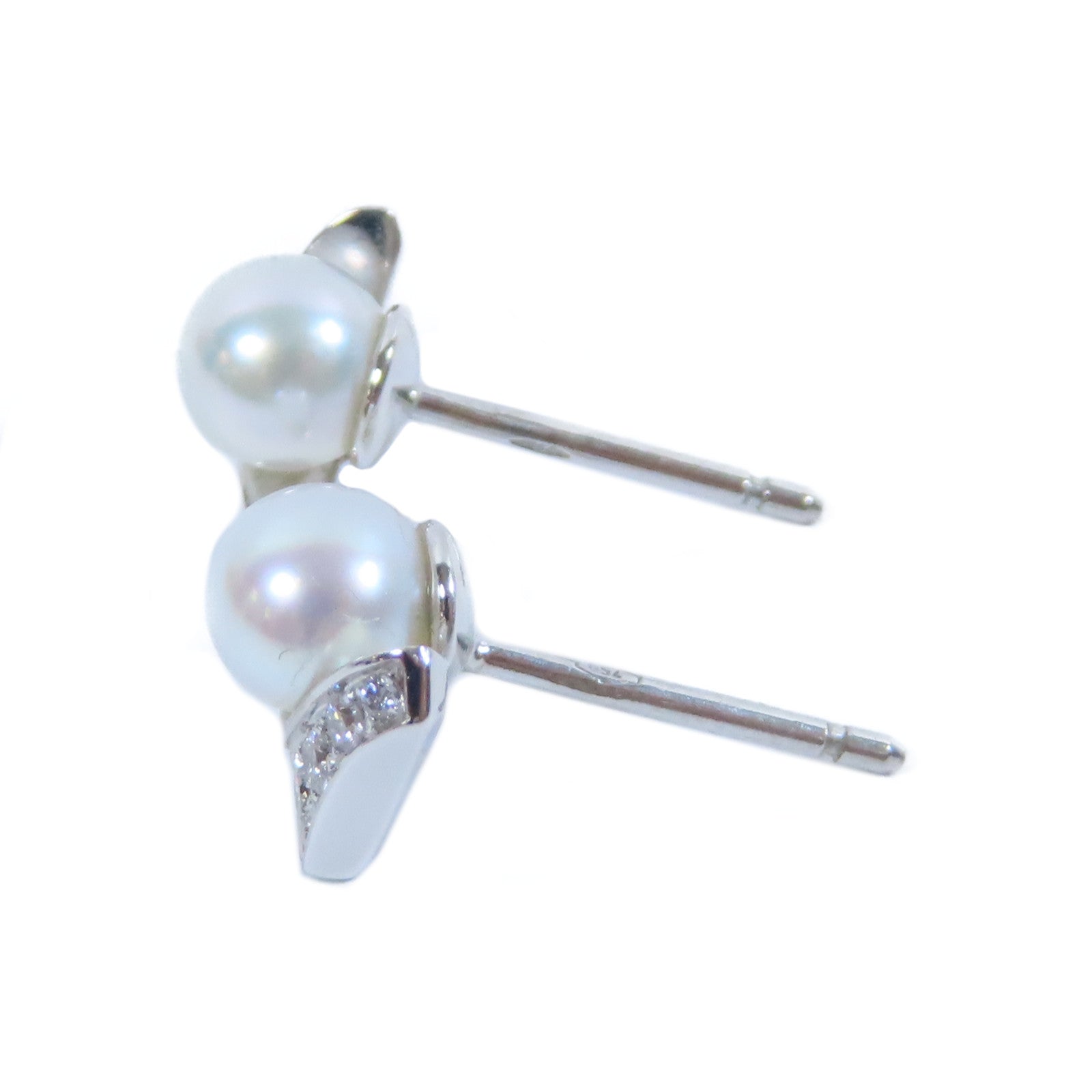 Chaumet 【激減優惠】18K白金Josephine Aigrette Earrings珍珠/鑽石耳環