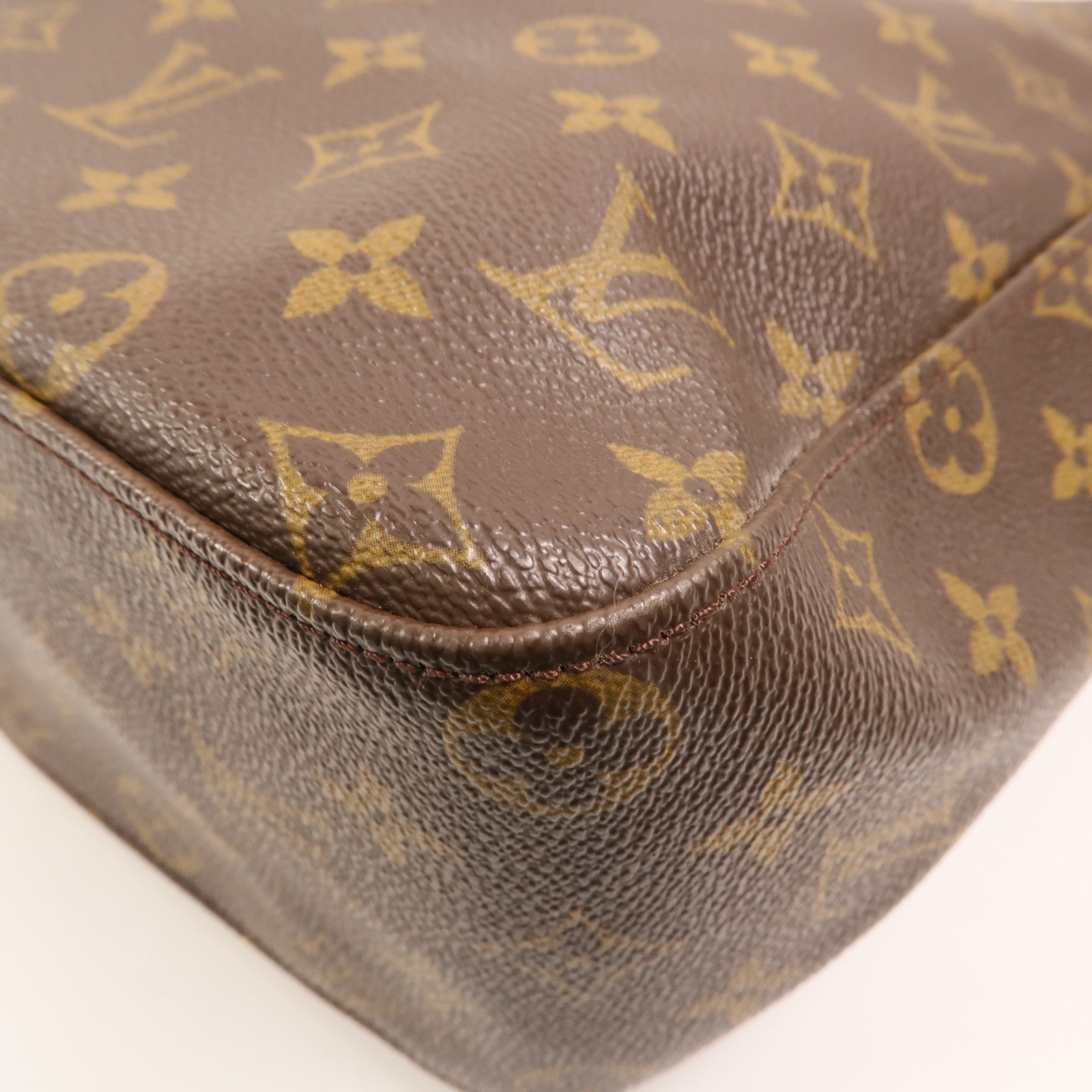 LOUIS VUITTON Monogram Looping GM金扣肩背袋