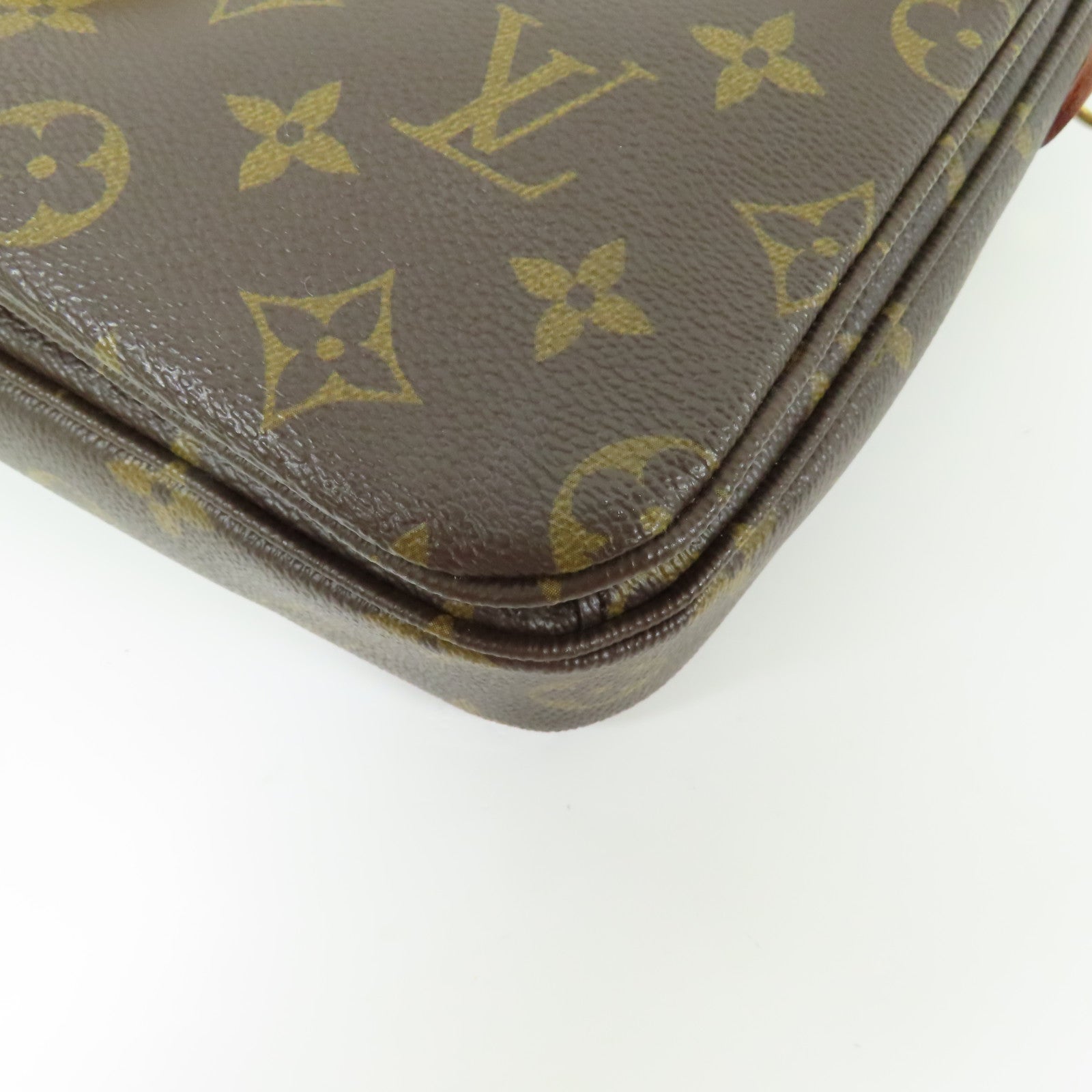 LOUIS VUITTON LV GHW Pochette Metis MM 2 Way Bag M44875 Monogram Brown