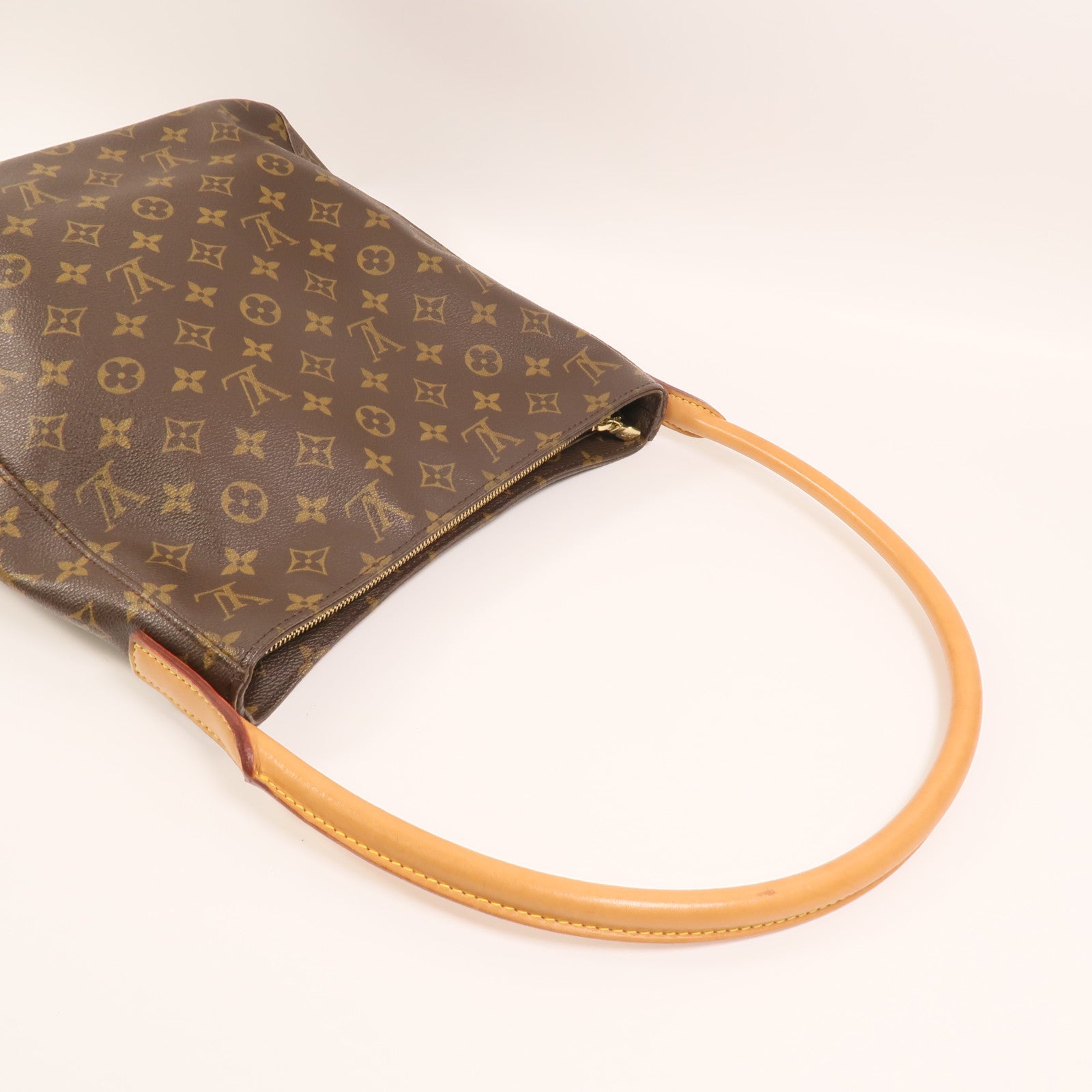 LOUIS VUITTON Monogram Looping GM金扣肩背袋