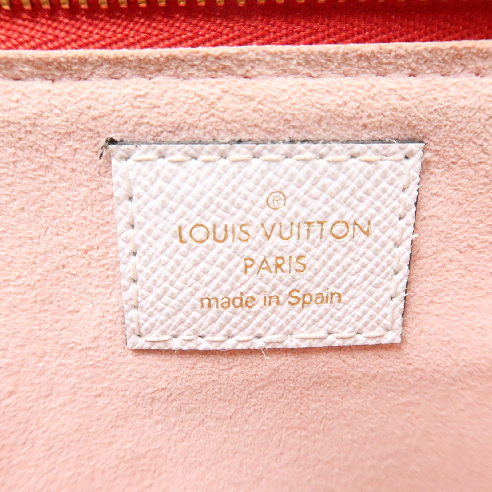 LOUIS VUITTON Monogram Giant Pochette Double Zip金扣鏈帶肩背袋