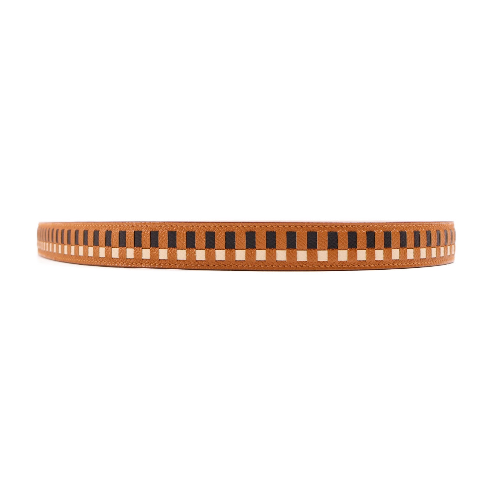 HERMES 皮革Shoulder Strap金扣肩帶