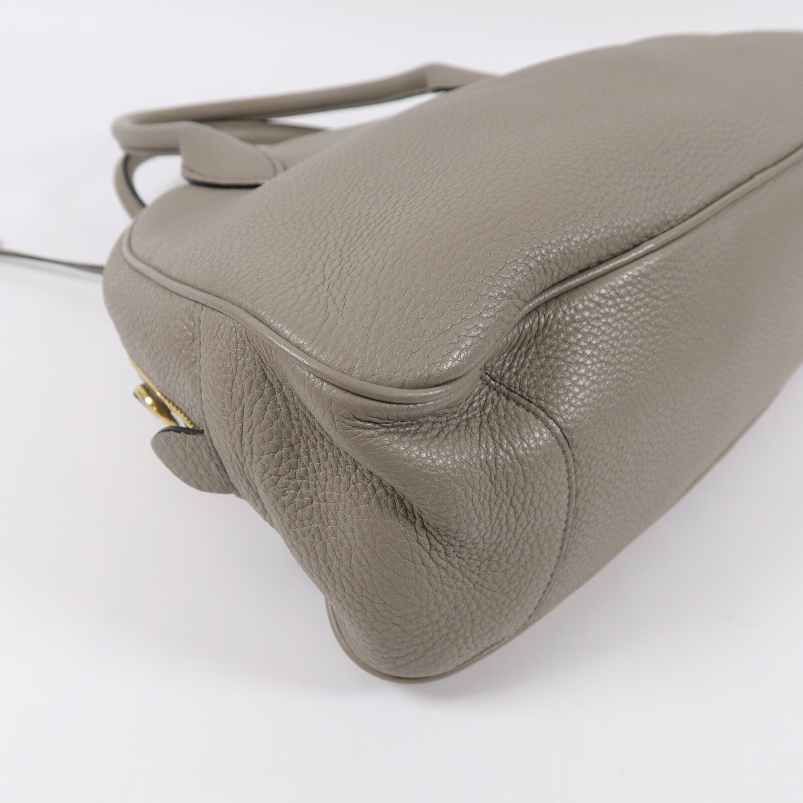 PRADA 牛皮皮革Nero Vitello Daino Bag手挽肩背兩用袋