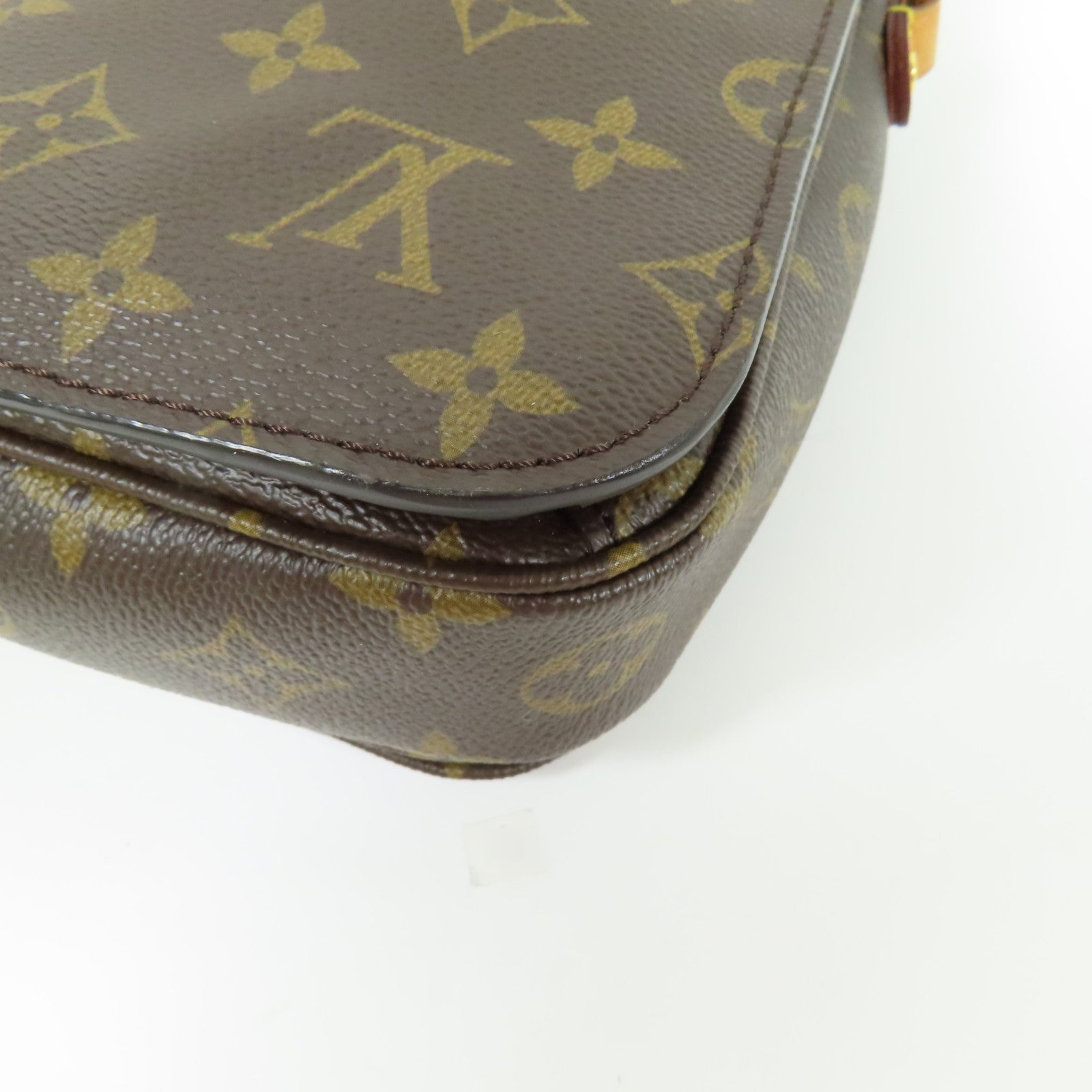 LOUIS VUITTON LV GHW Pochette Metis MM 2 Way Bag M44875 Monogram Brown