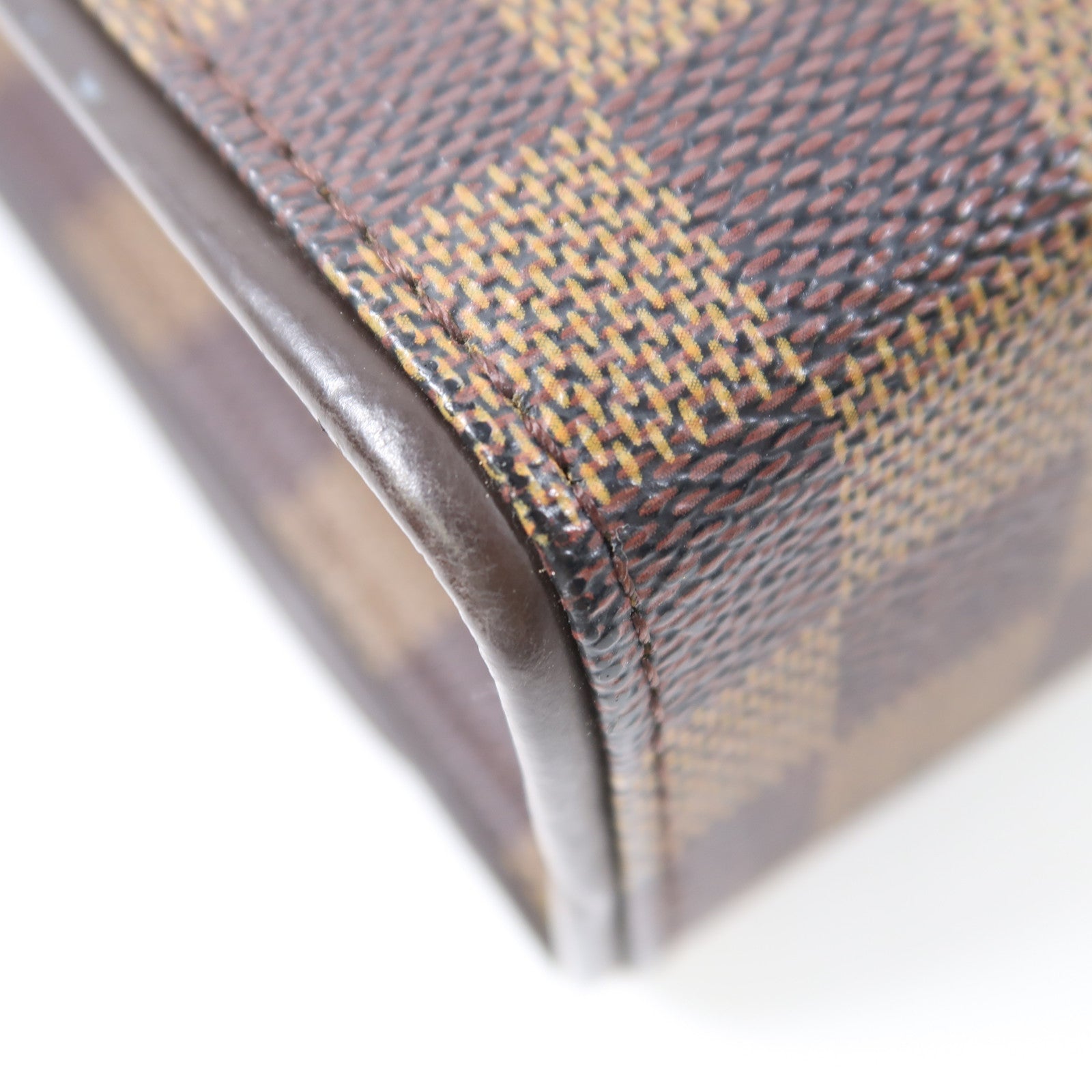 LOUIS VUITTON Damier Ebene Tribeca Mini肩背袋啡色