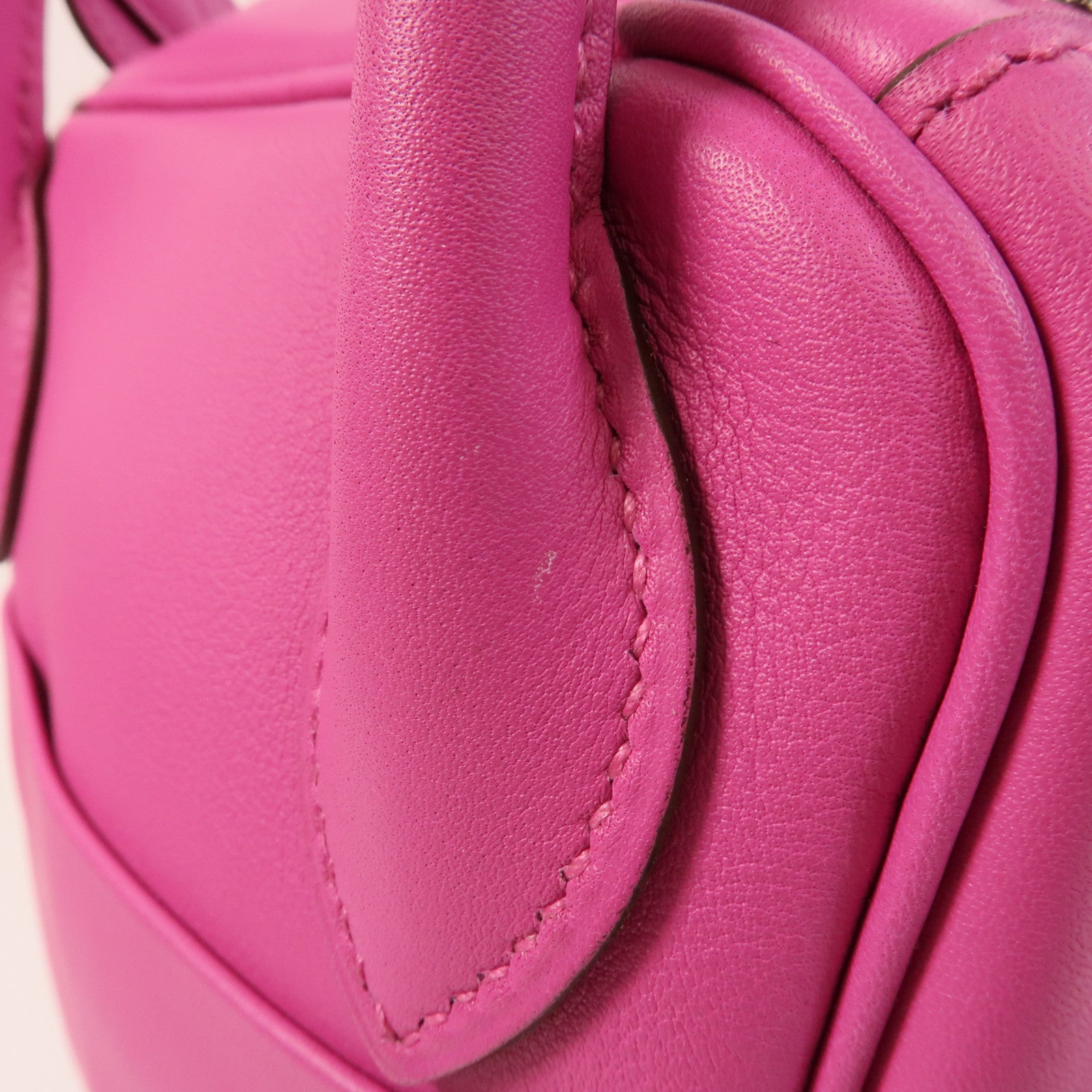 HERMES Swift/Epsom皮革Lindy 30手挽肩背兩用袋Rose Purple