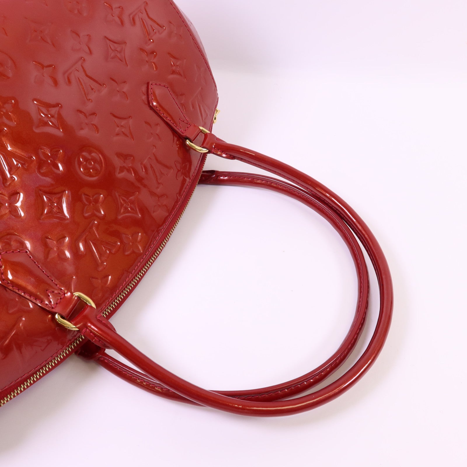 LOUIS VUITTON Monogram Vernis Sherwood PM金扣肩背袋