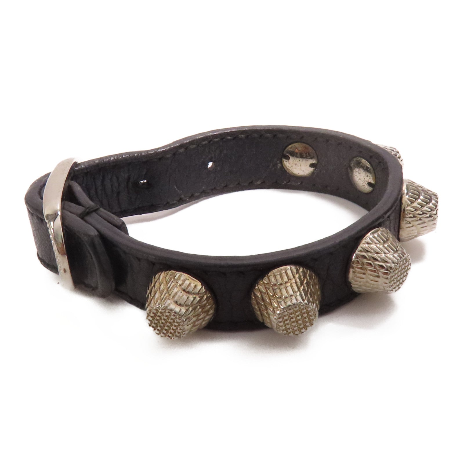 BALENCIAGA 牛皮皮革/金屬Bracelet手帶