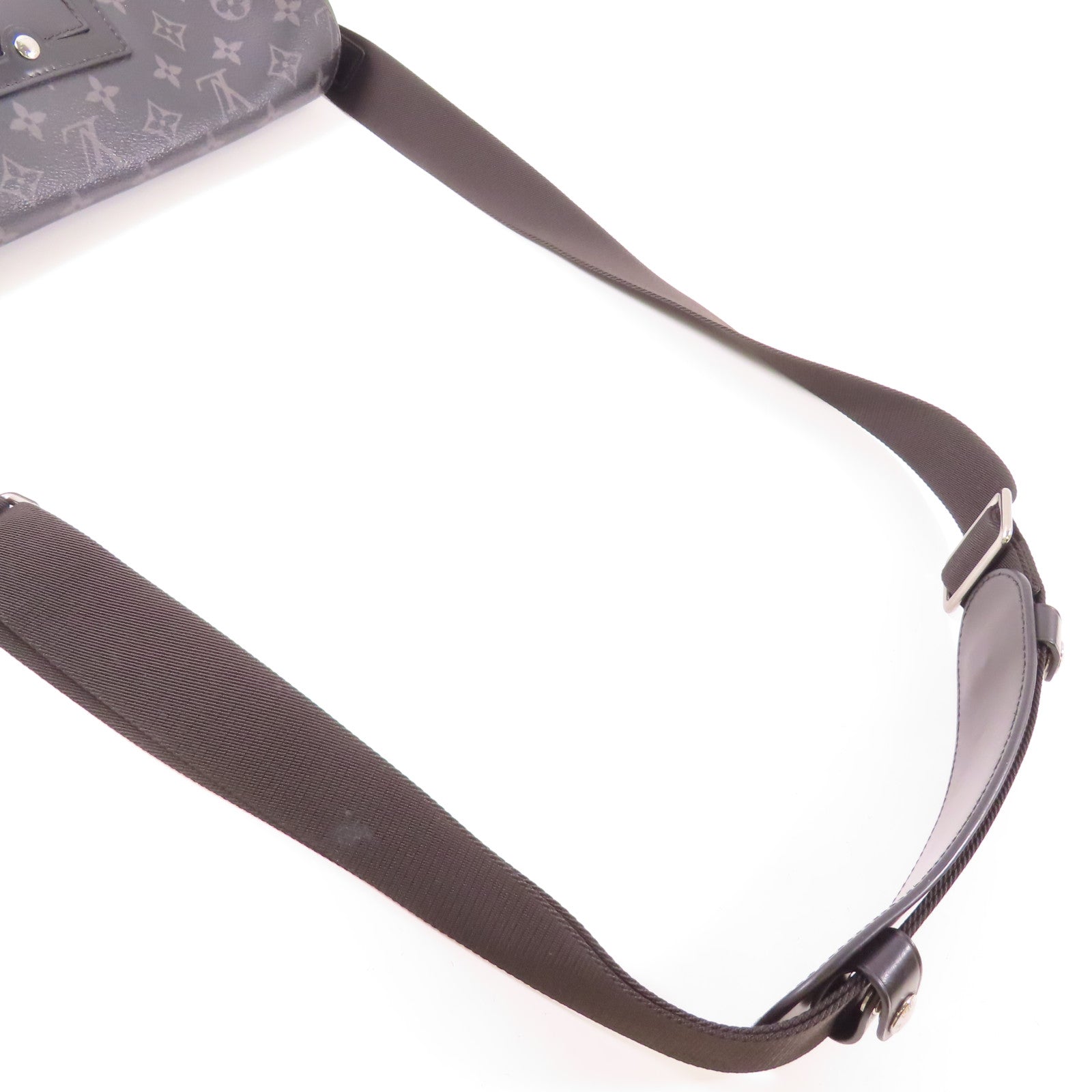 LOUIS VUITTON LV Messenger PM Voyager Shoulder Bag M40511 Monogram Eclipse Black