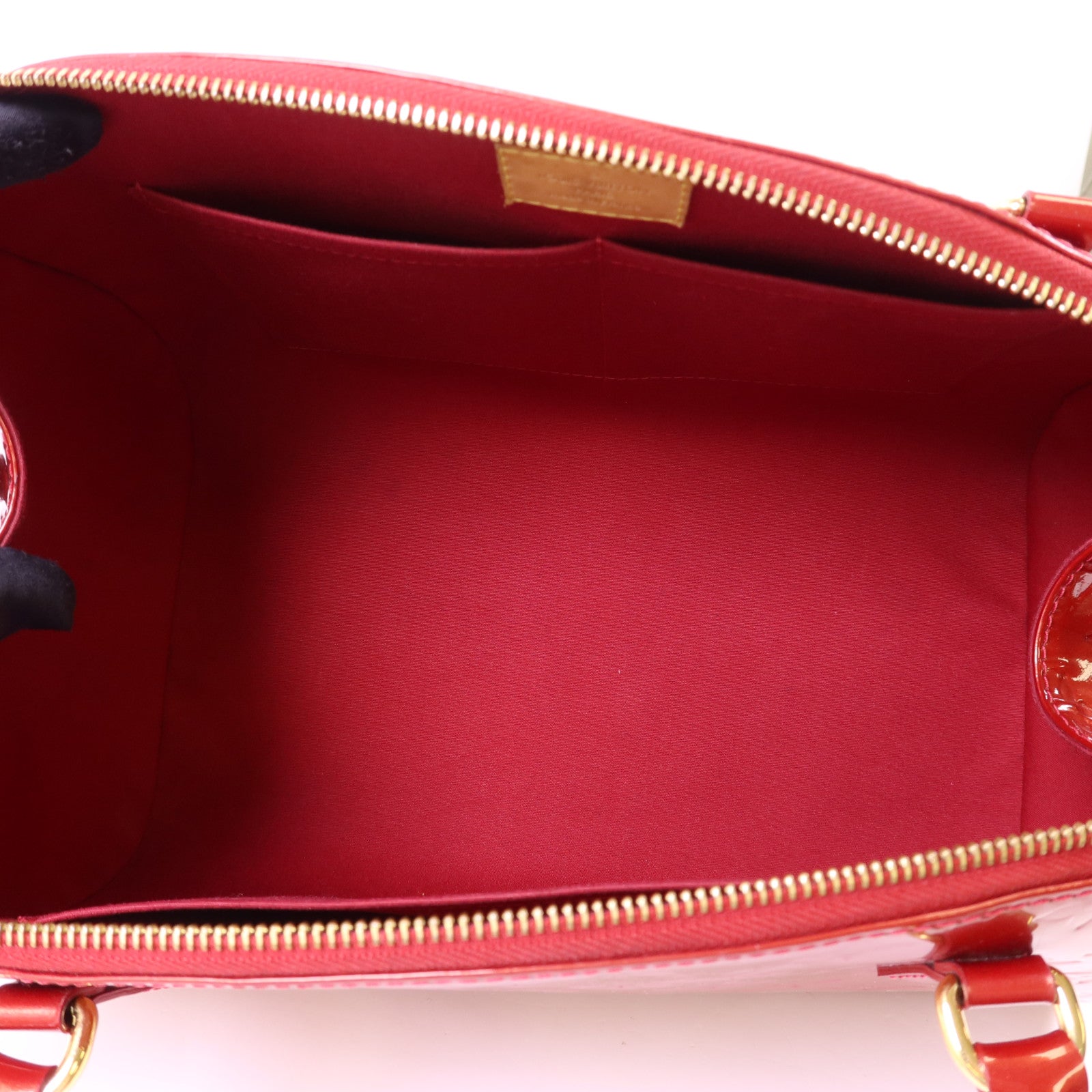 LOUIS VUITTON Monogram Vernis Sherwood PM金扣肩背袋