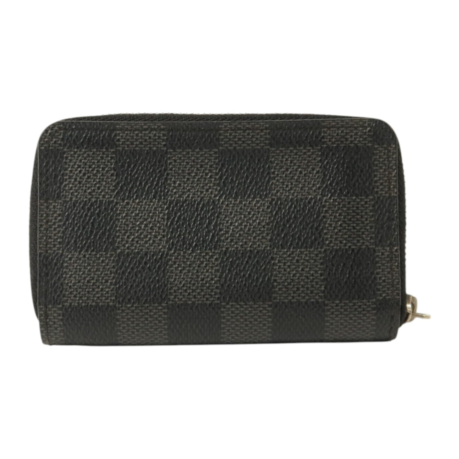 LOUIS VUITTON Damier Graphite Zippy Coin Purse銀扣零錢包