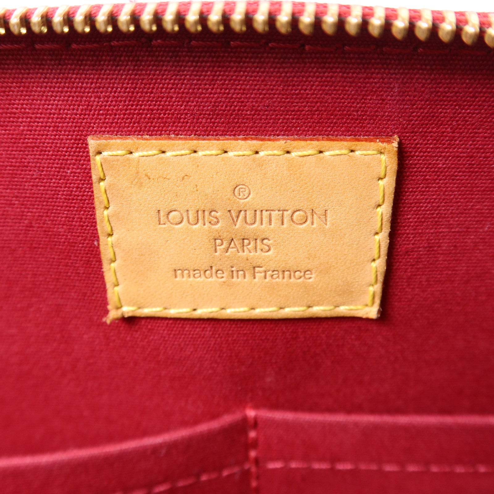 LOUIS VUITTON Monogram Vernis Sherwood PM金扣肩背袋