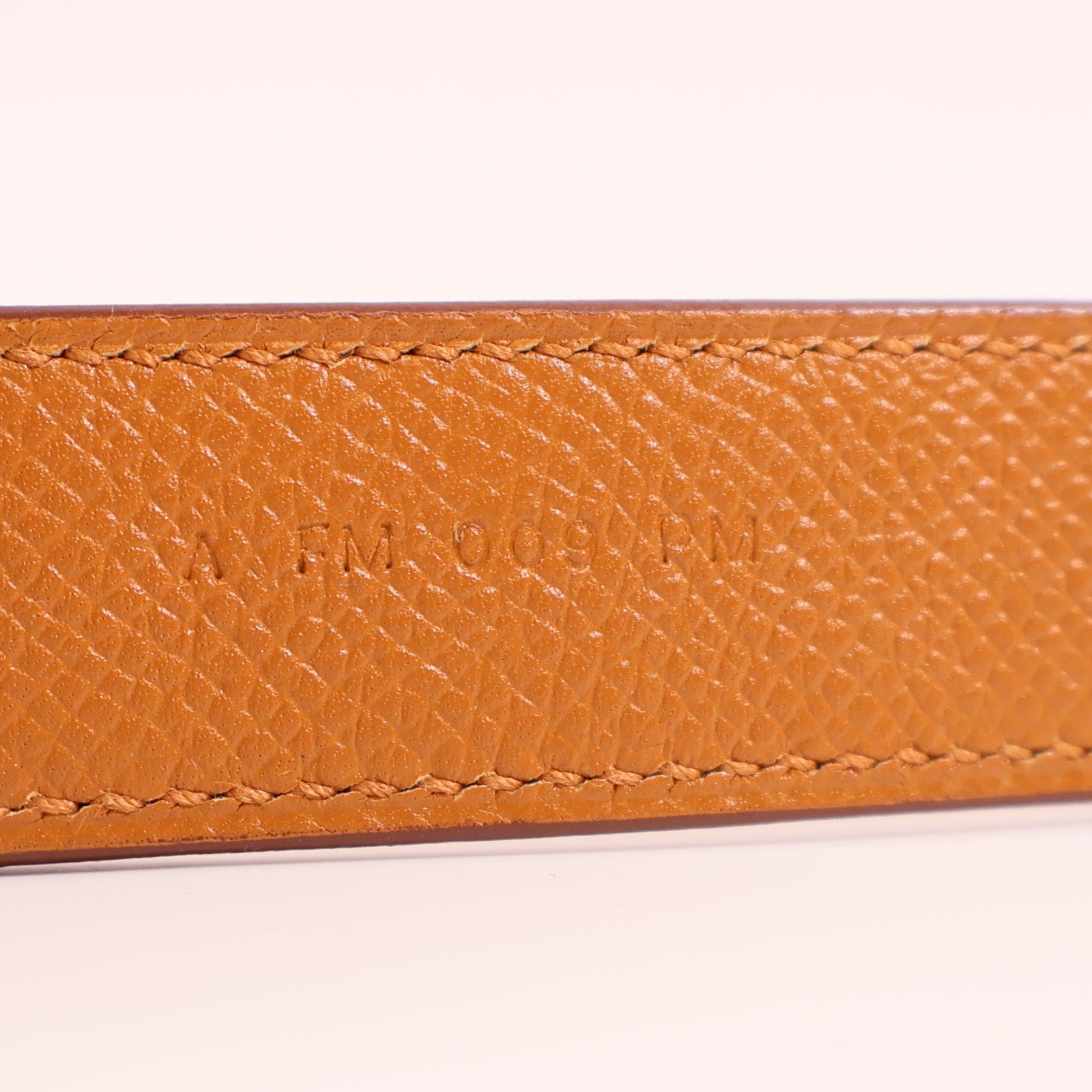 HERMES 皮革Shoulder Strap金扣肩帶
