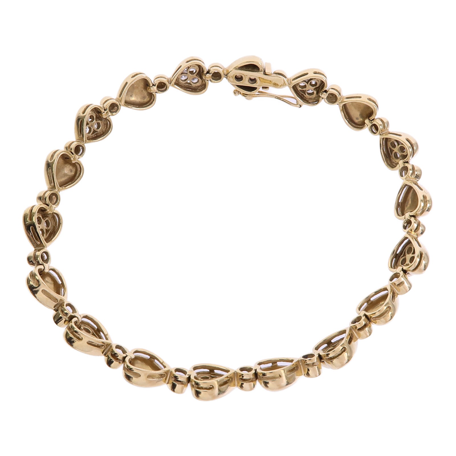JEWELRY 18K黃金Diamond Bracelet鑽石手鏈