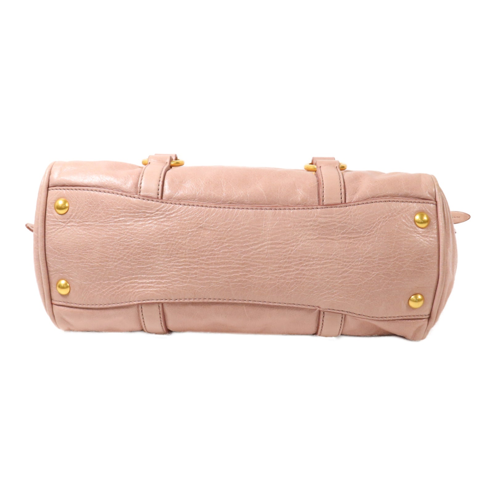 Miu Miu 牛皮皮革Vitello Shine手挽肩背兩用袋