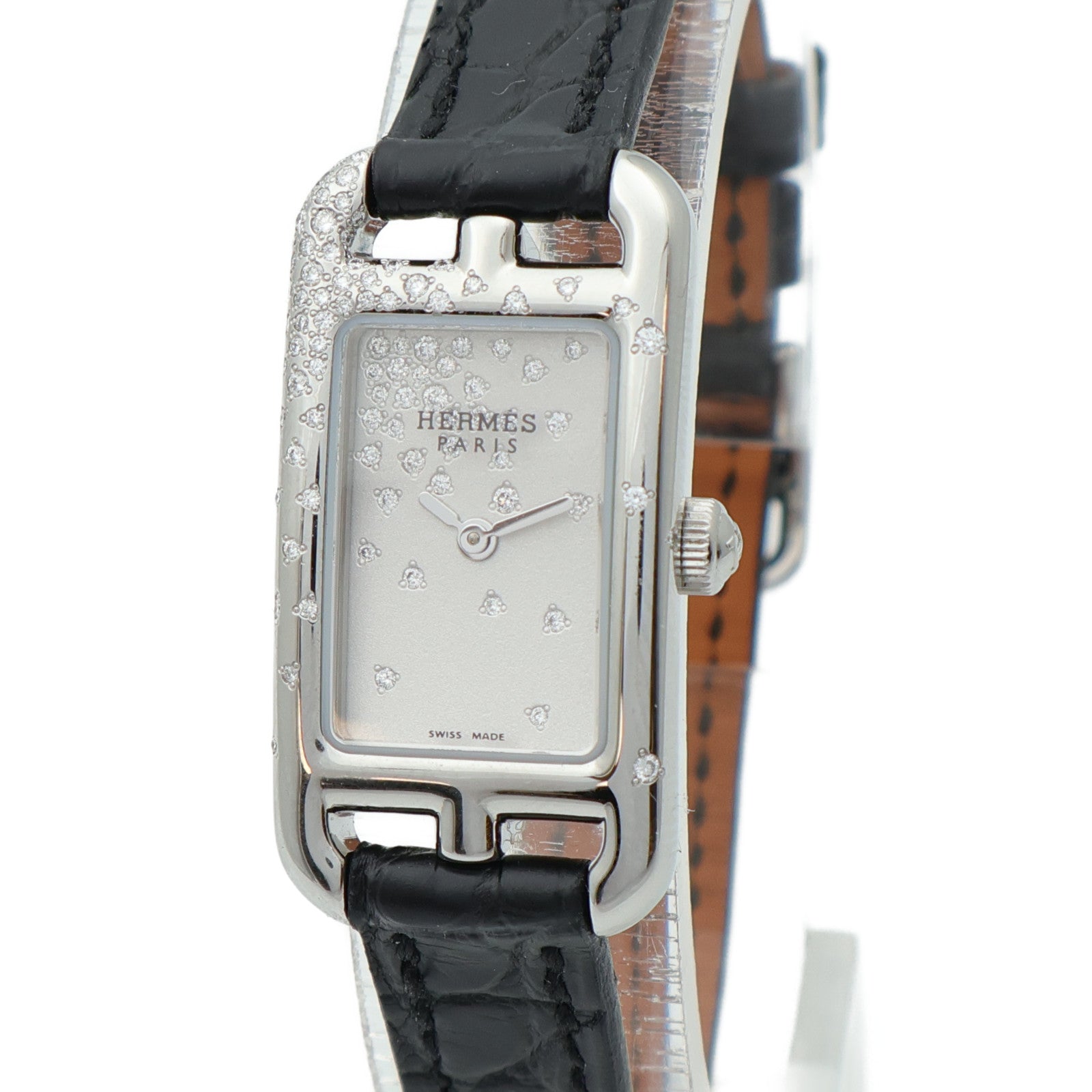 HERMES Nantucket Watch With Diamond NA2.131