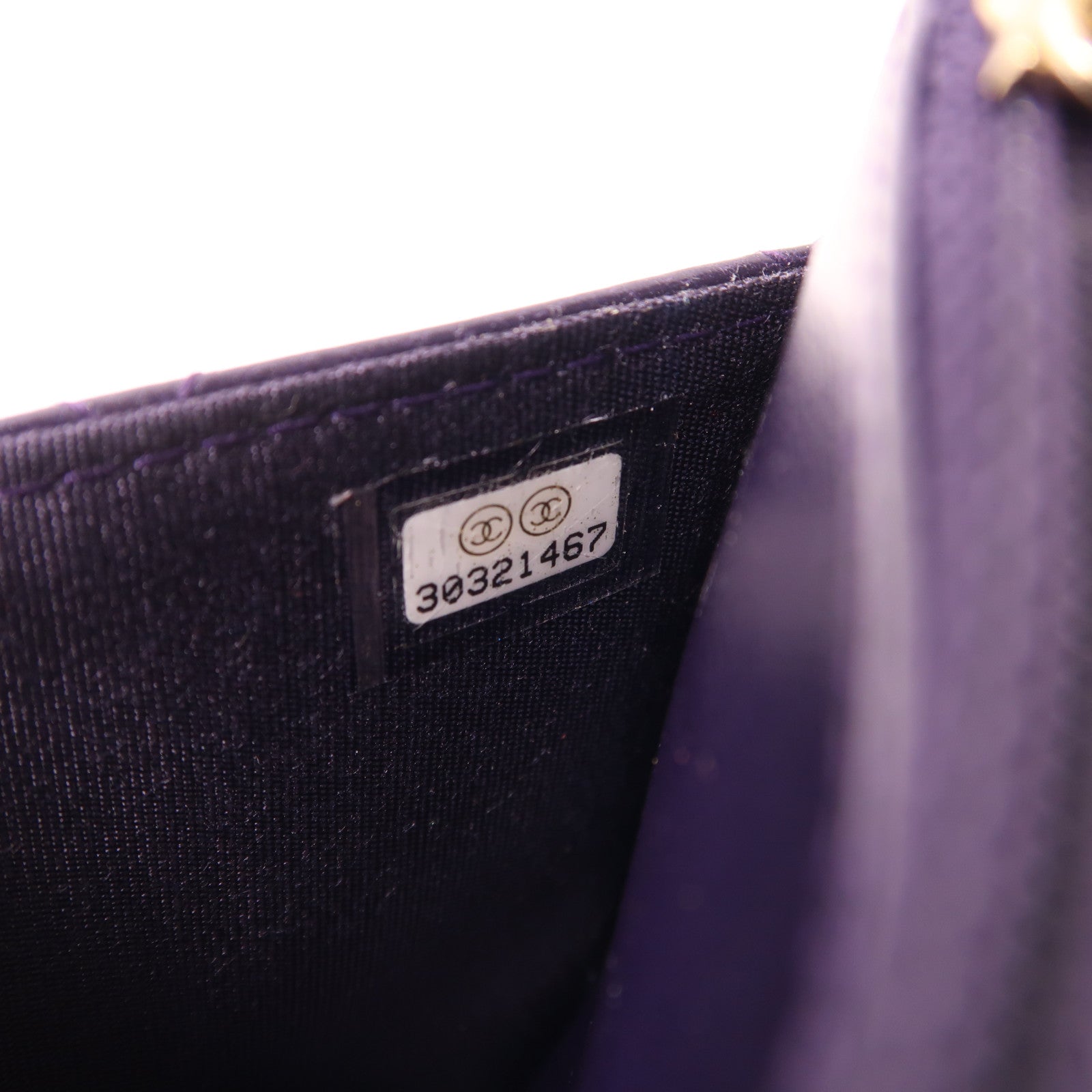 CHANEL 牛皮皮革WOC Wallet On Chain金扣鏈帶肩背袋