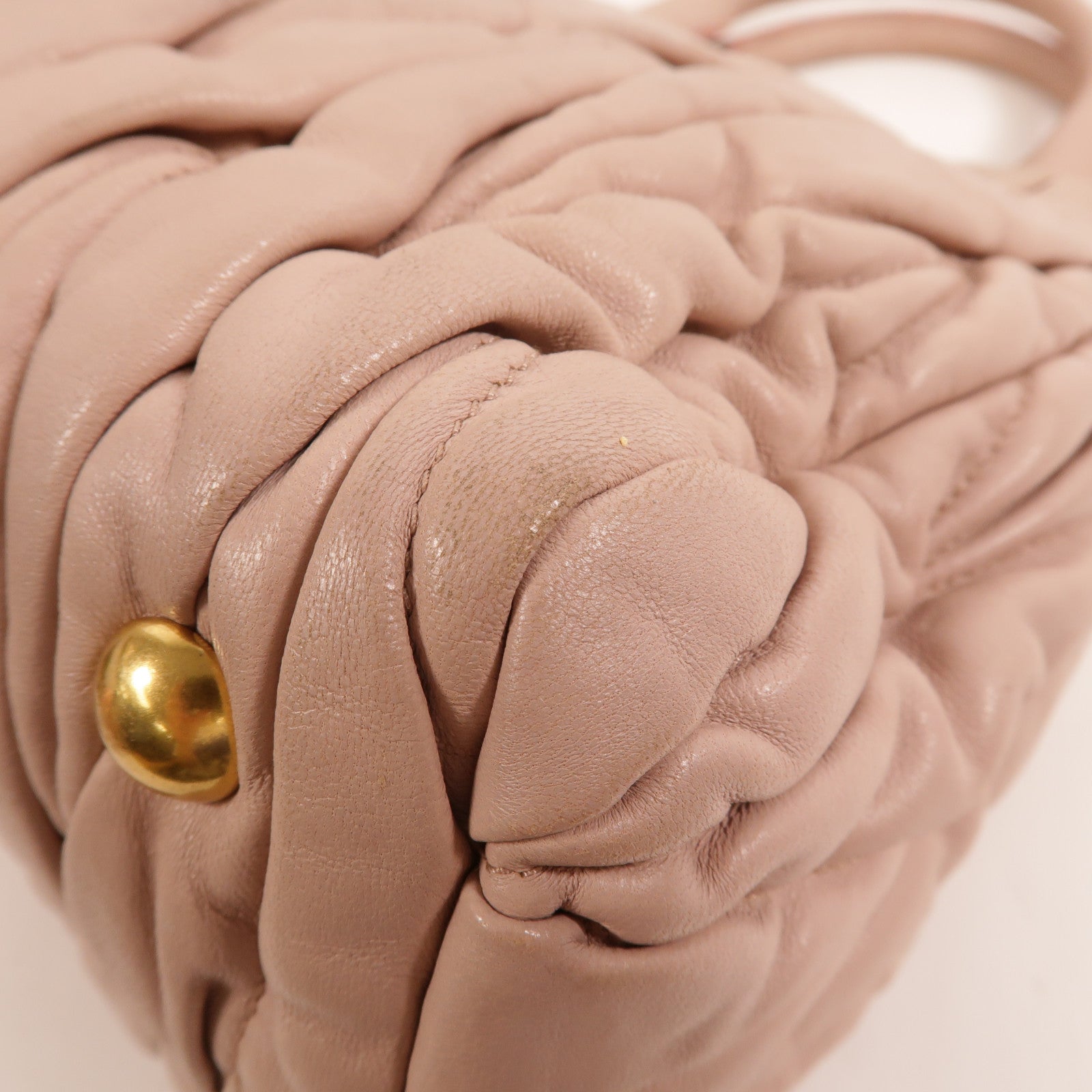 Miu Miu 羊皮皮革2 Way Shoulder手挽肩背兩用袋